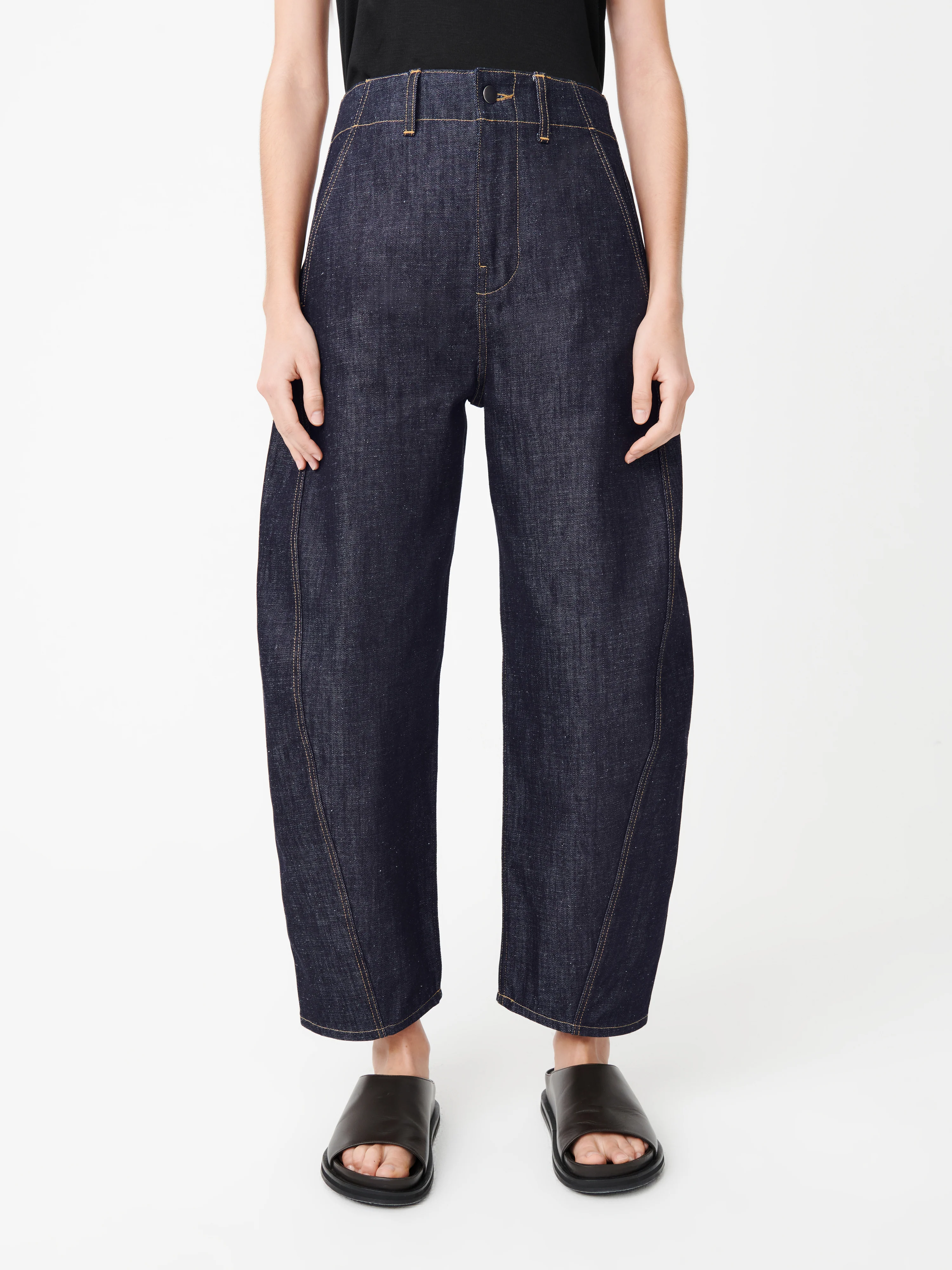 Akerman Denim Pant in Raw Indigo - Image 7