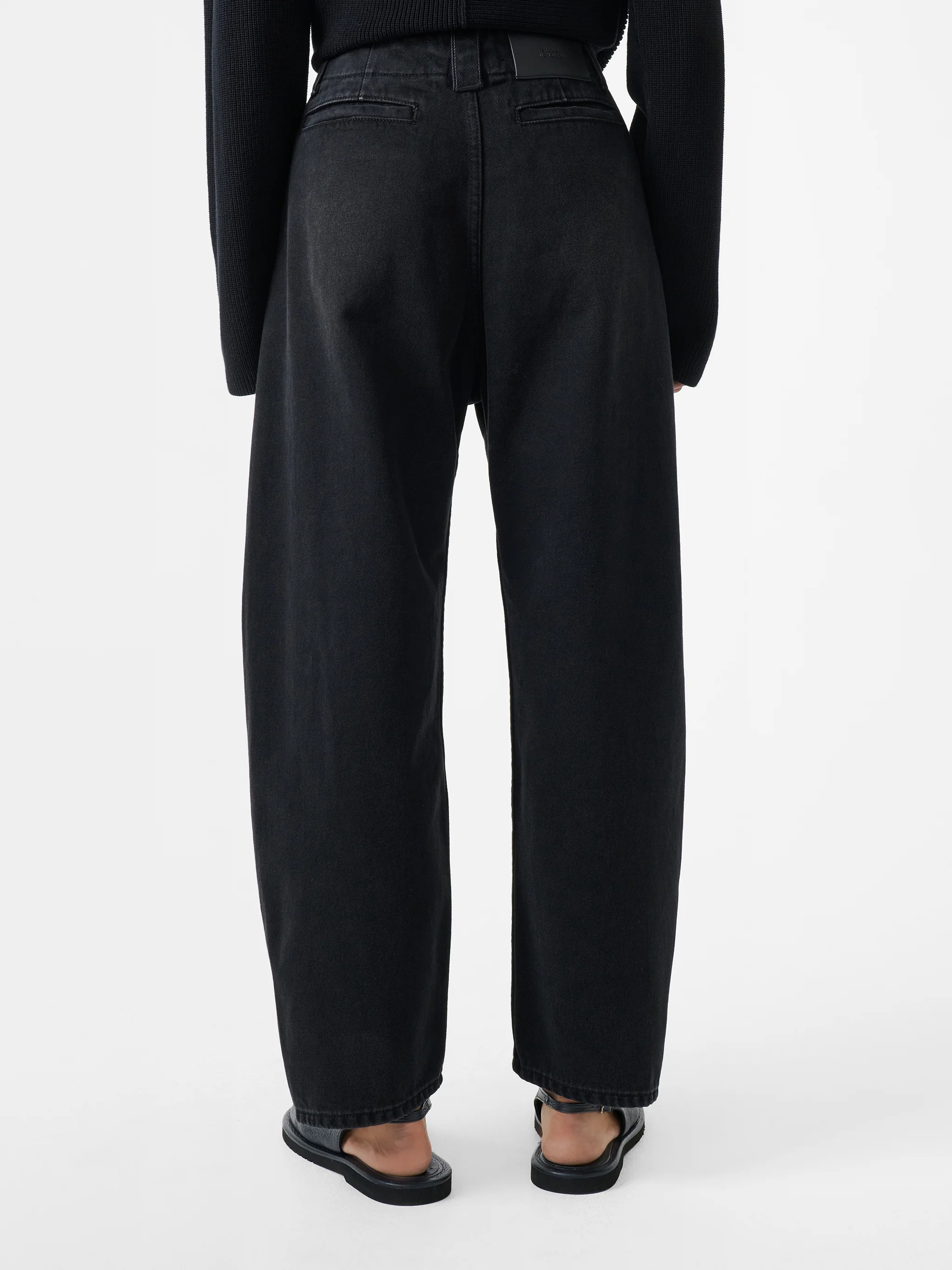 Akerman Denim Pant in Washed Black - Image 5