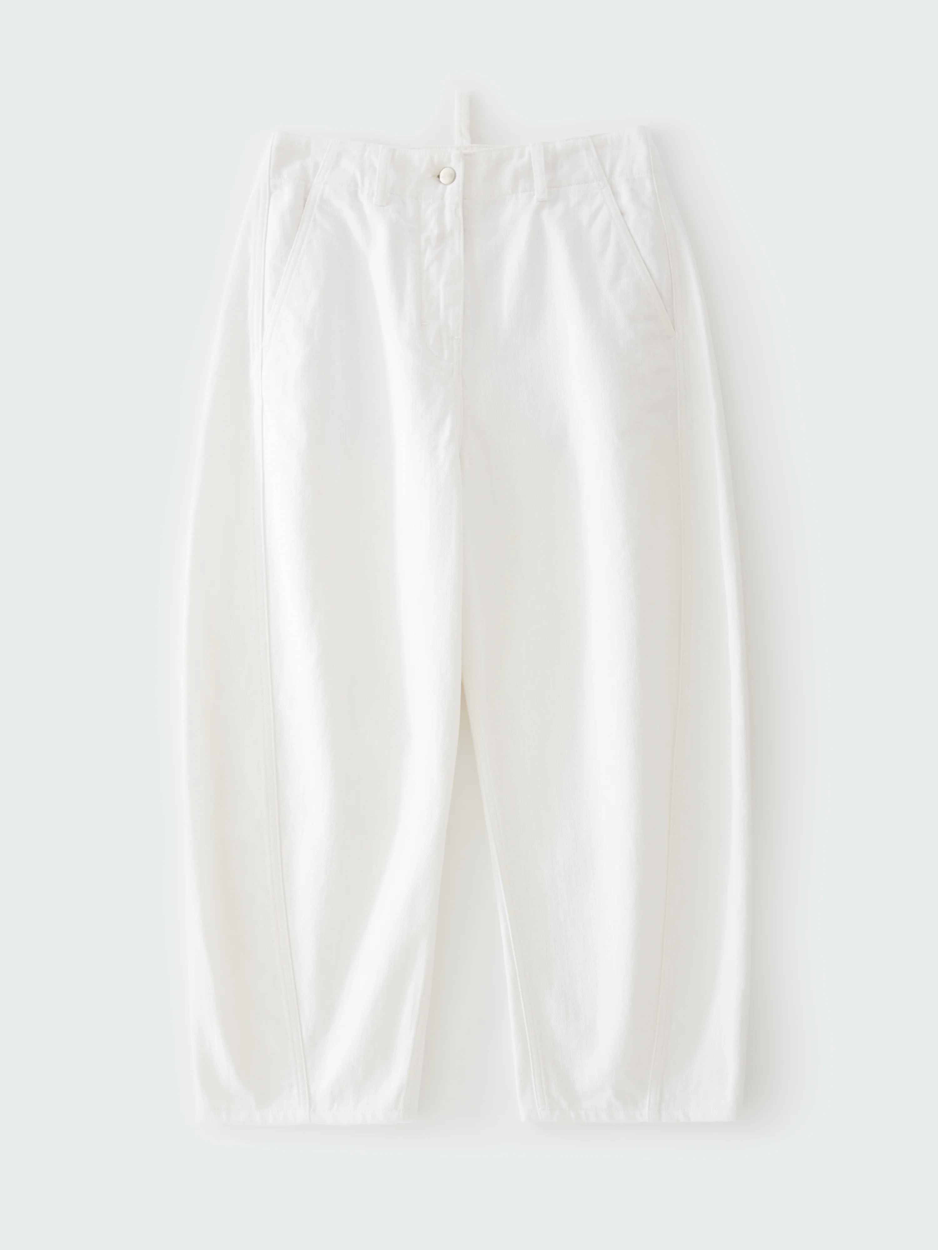 Akerman Denim Pant in Parchment - Image 7