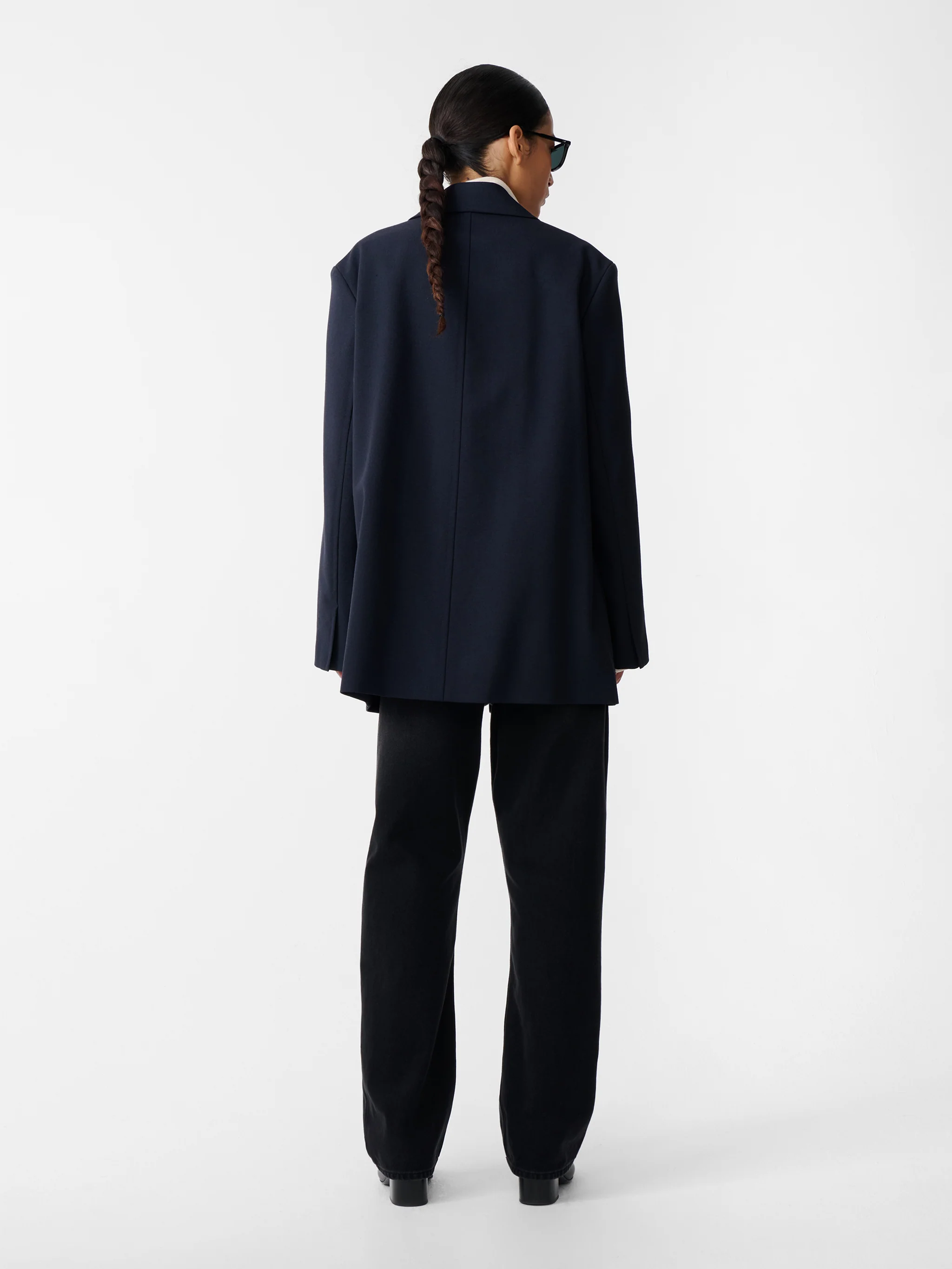 Araz Jacket in Darkest Navy - Image 5