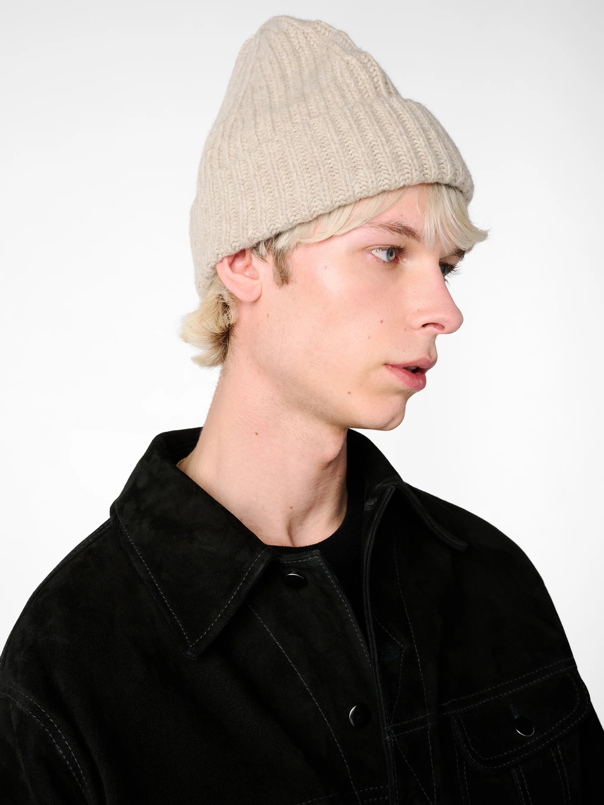Berwick Beanie in Oatmeal - Image 2