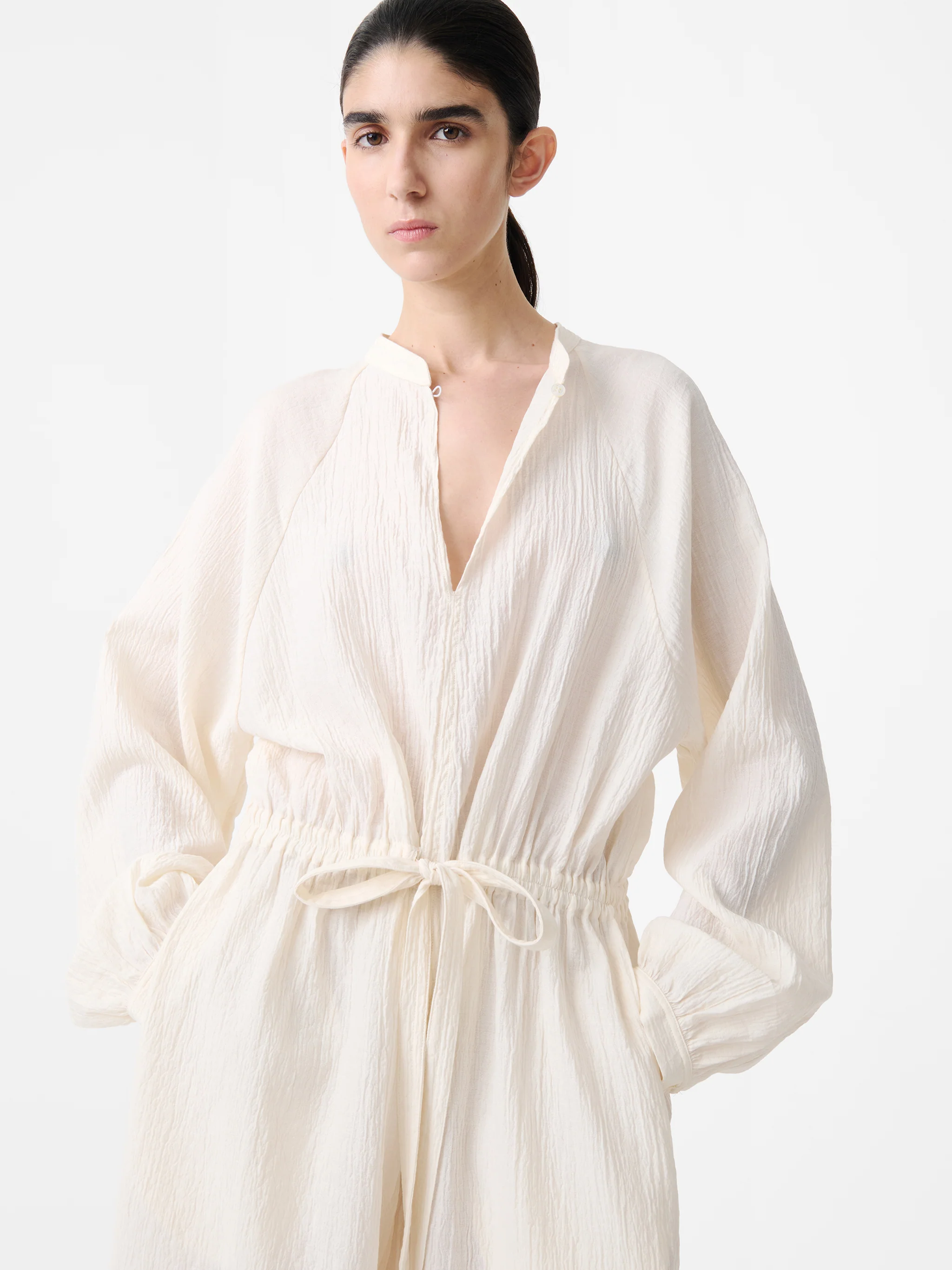 Blanca Dress in Milk - Image 3