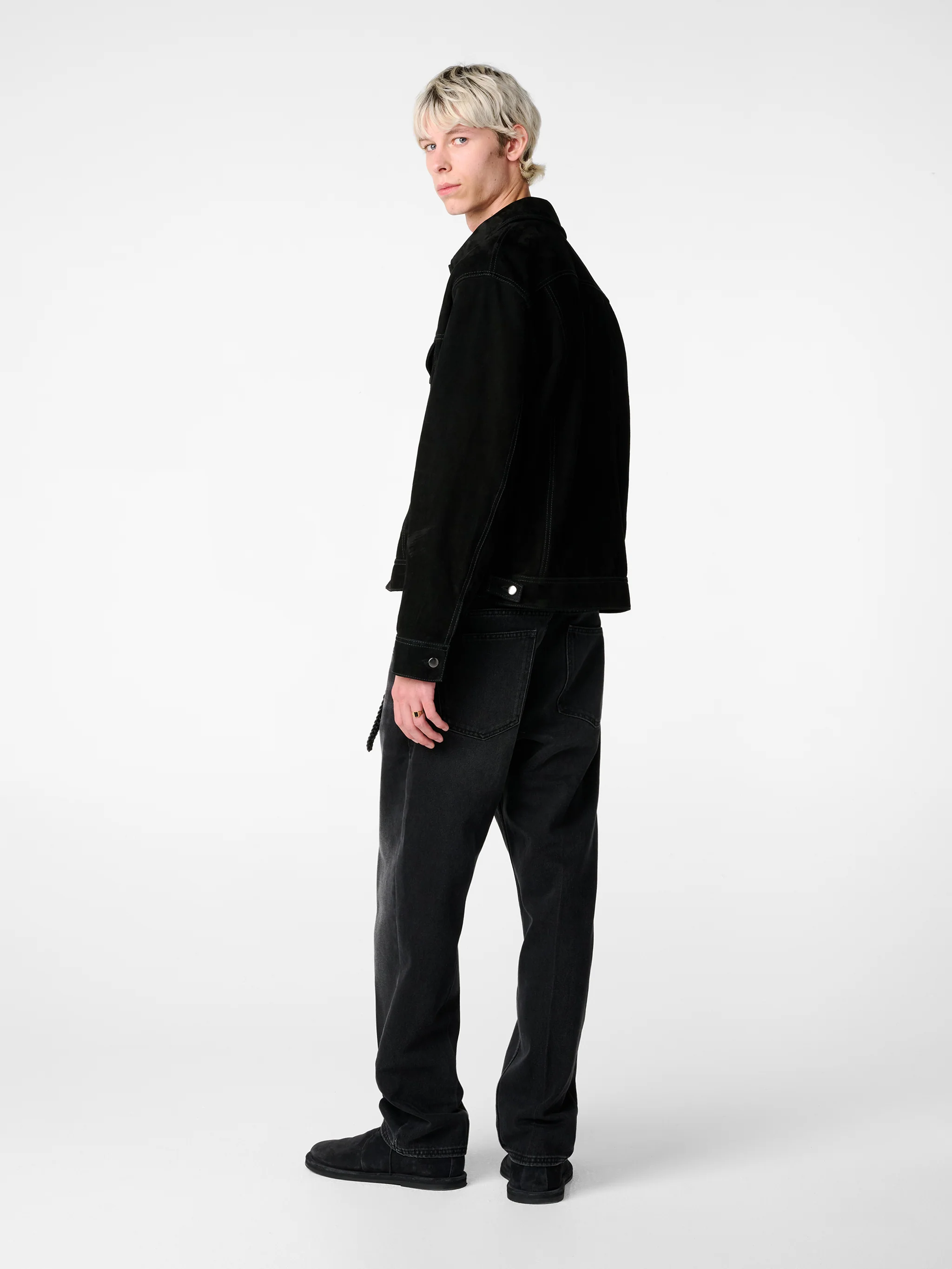 Boston Jacket in Black - Image 3