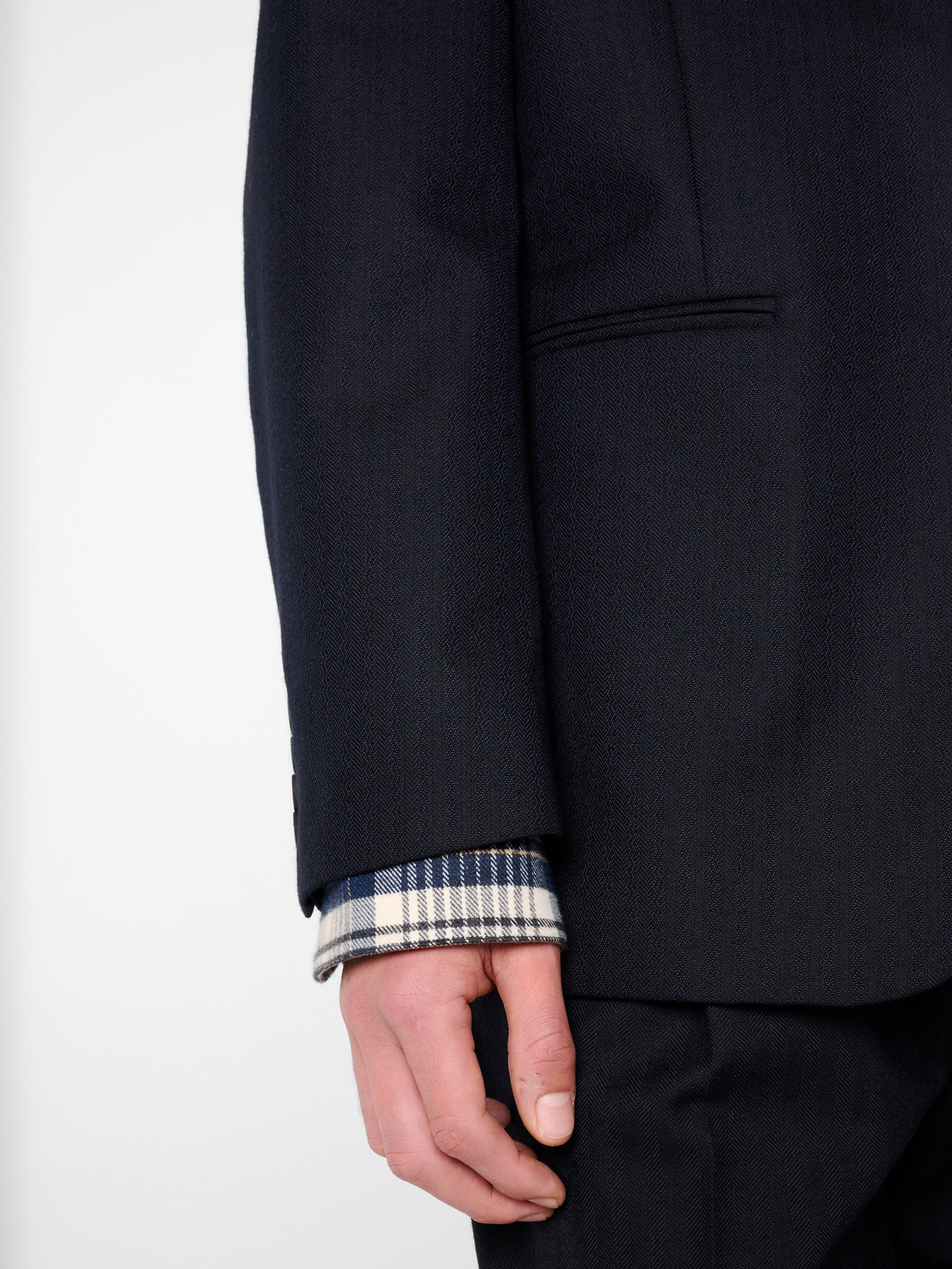 Burlington Jacket in Darkest Navy - Image 7