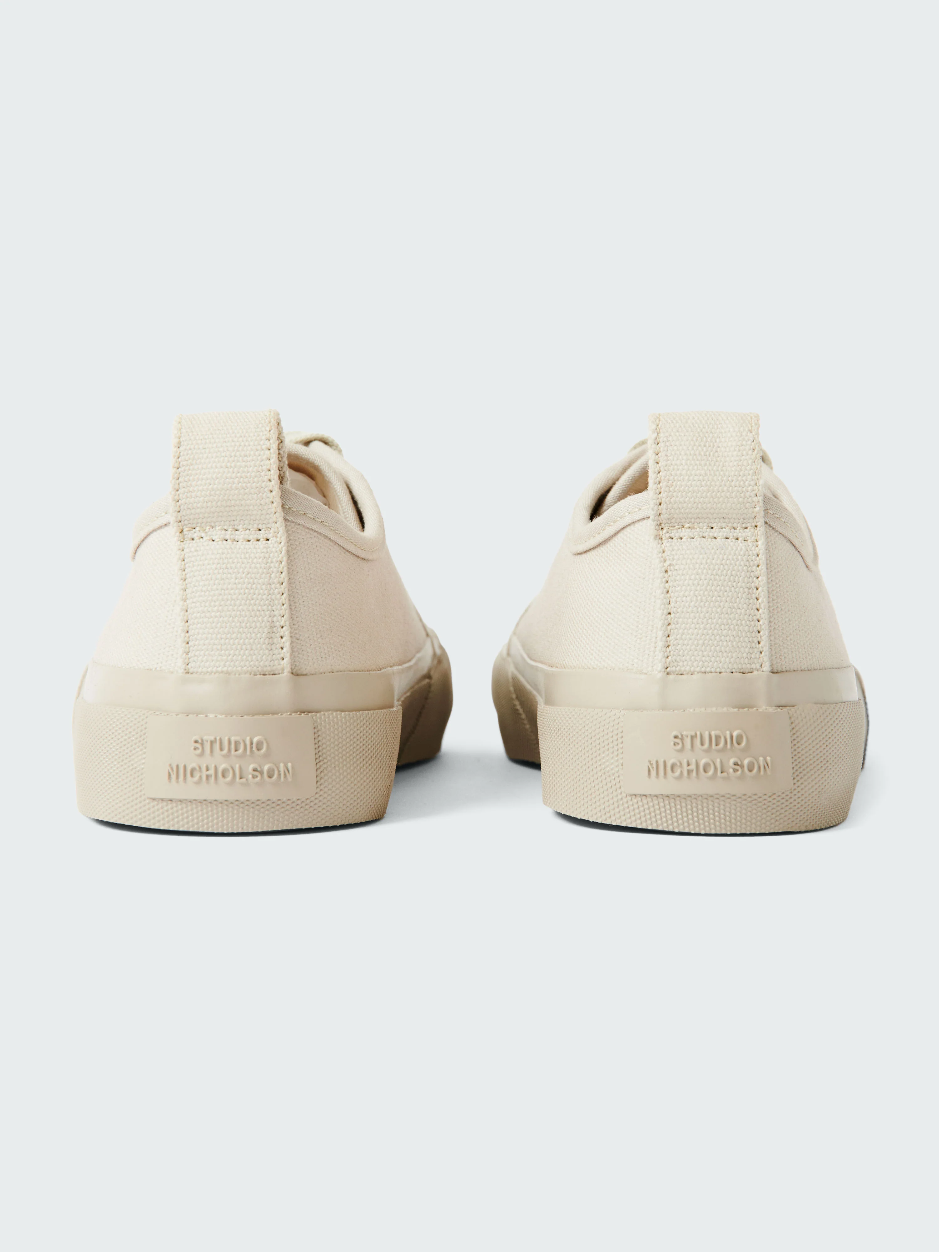 Byrd Canvas Shoe in Dove - Image 3