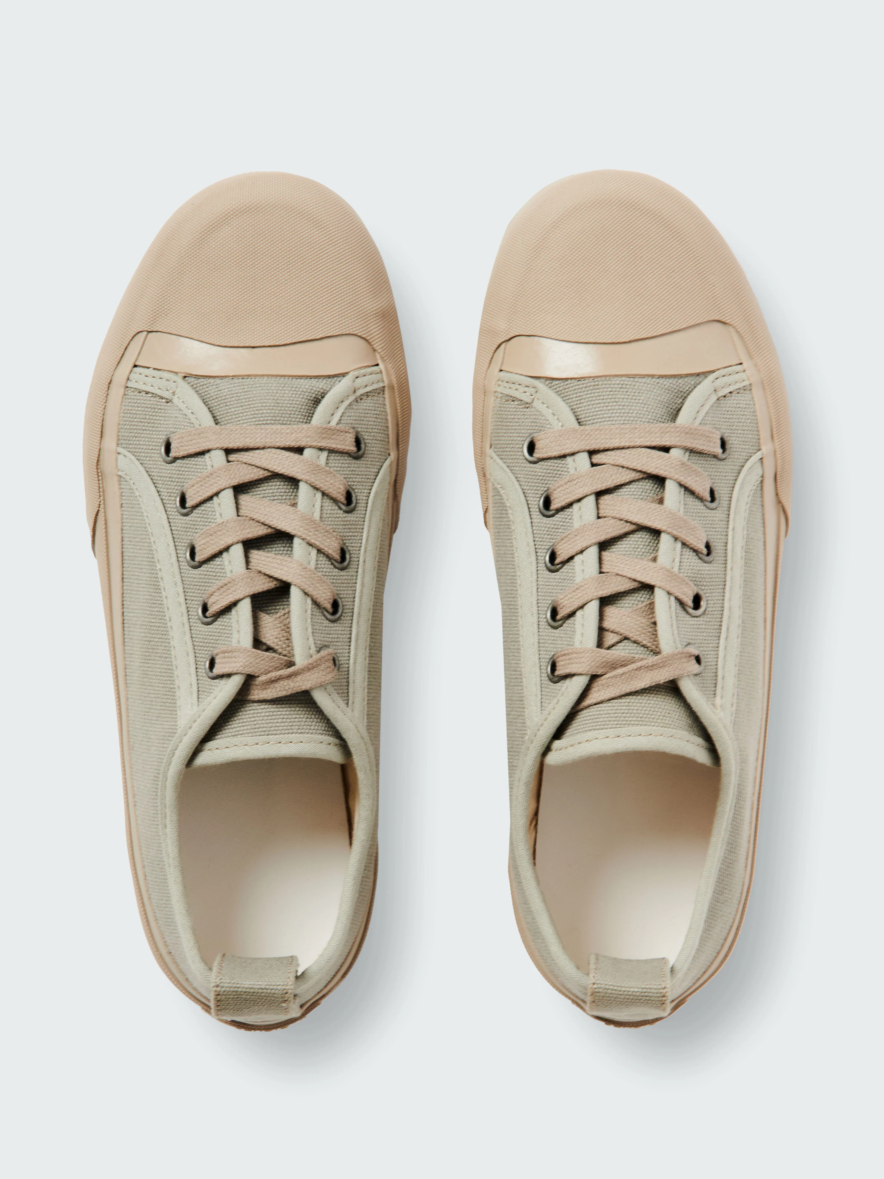 Byrd Canvas Shoe in Khaki - Image 5
