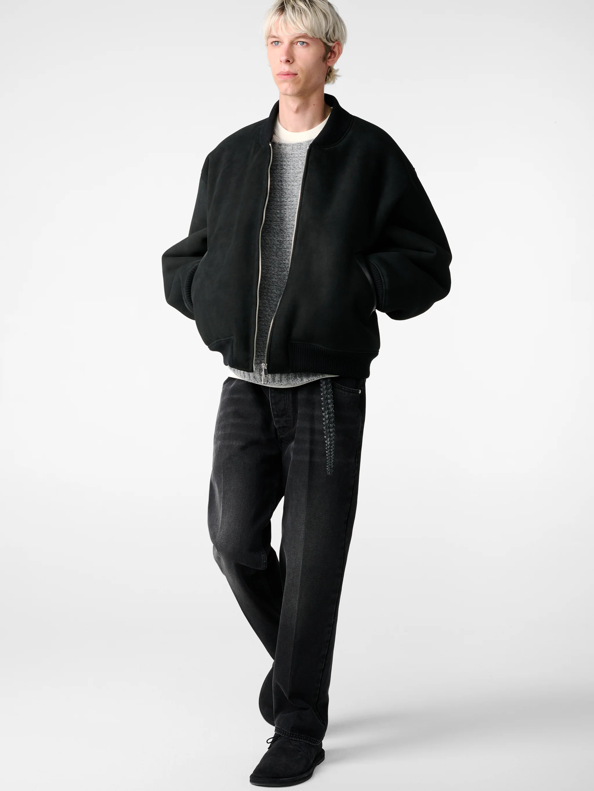 Camden Knit in Grey Marl - Image 5
