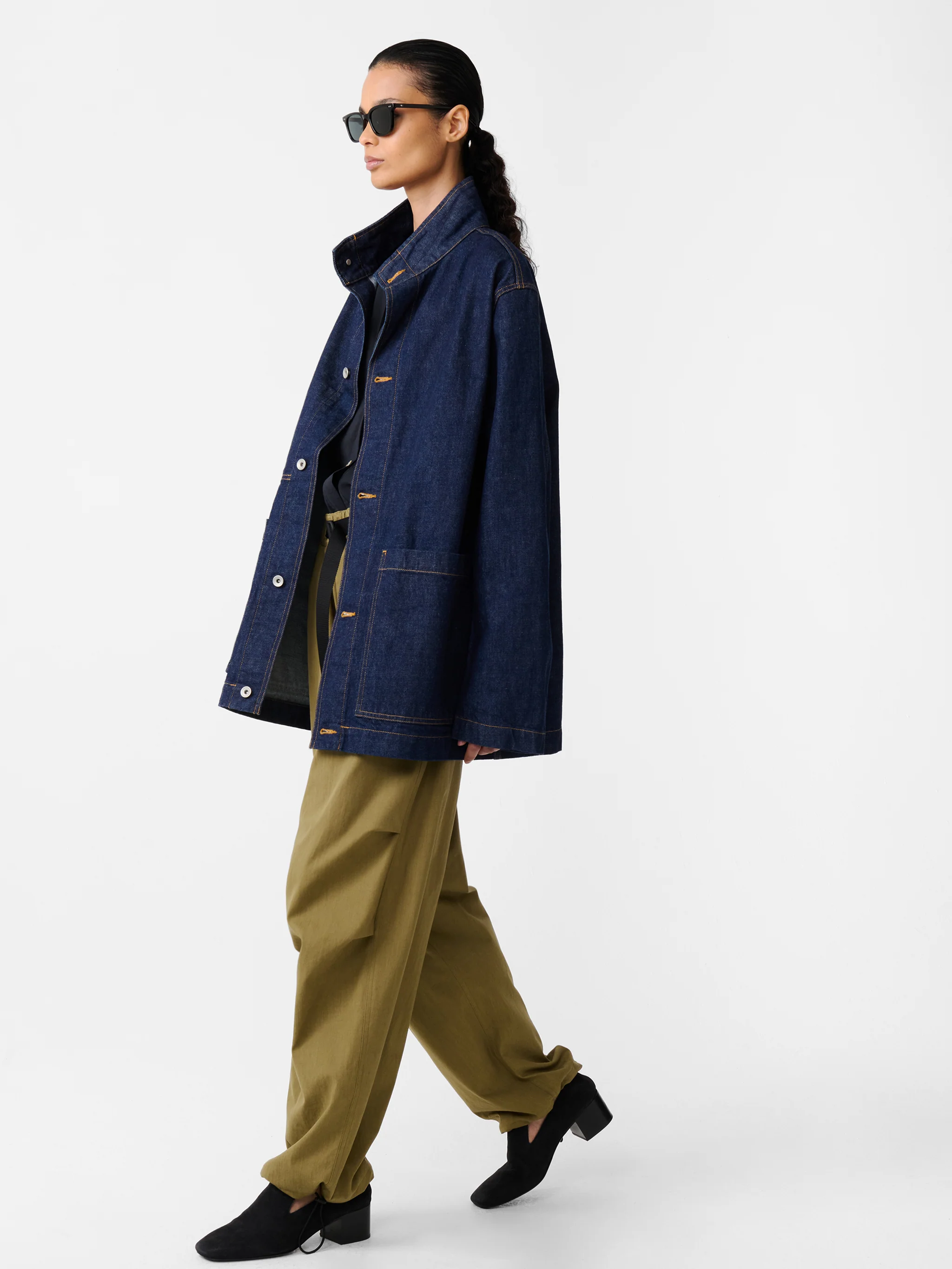 Caro Pant in Military Green - Image 7