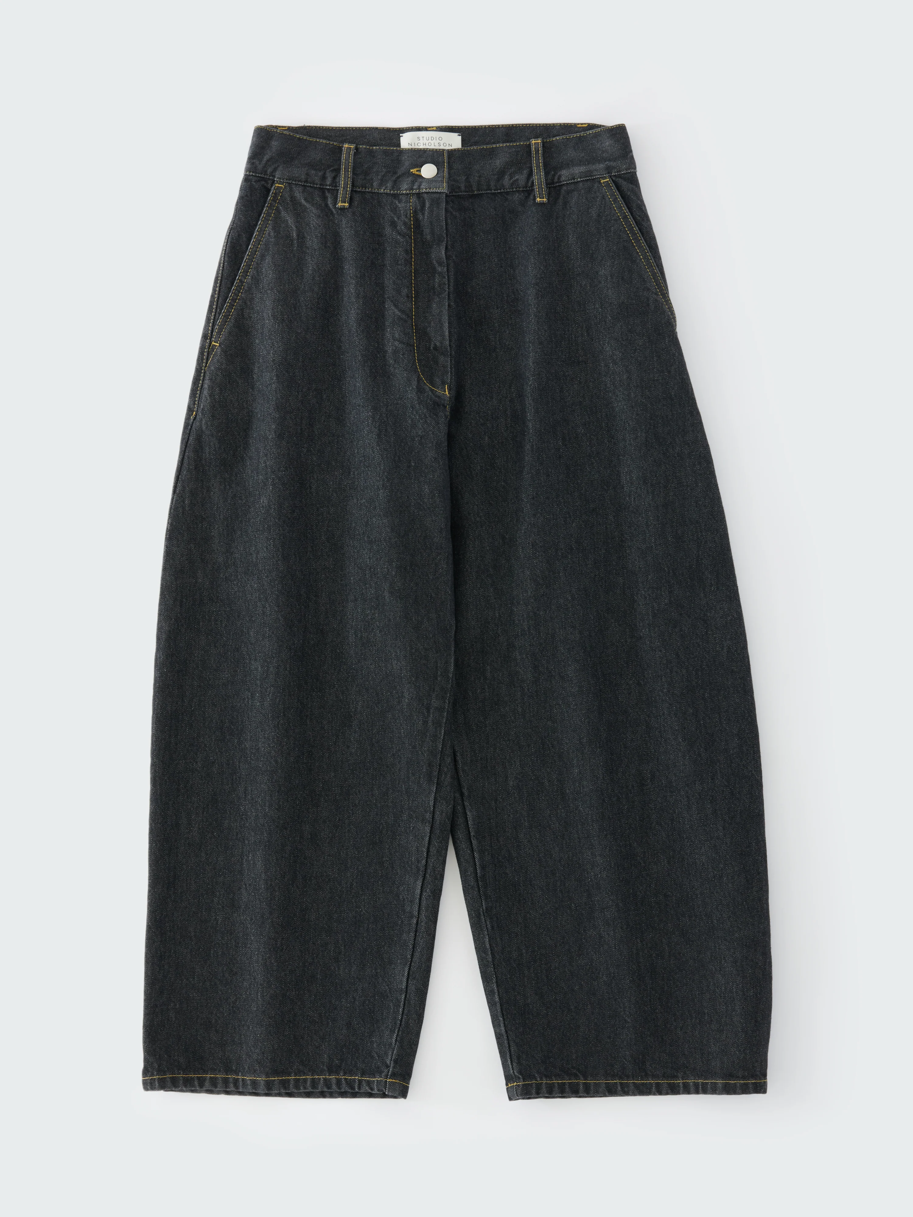 Chalco Italian Denim Pant in Black - Image 8