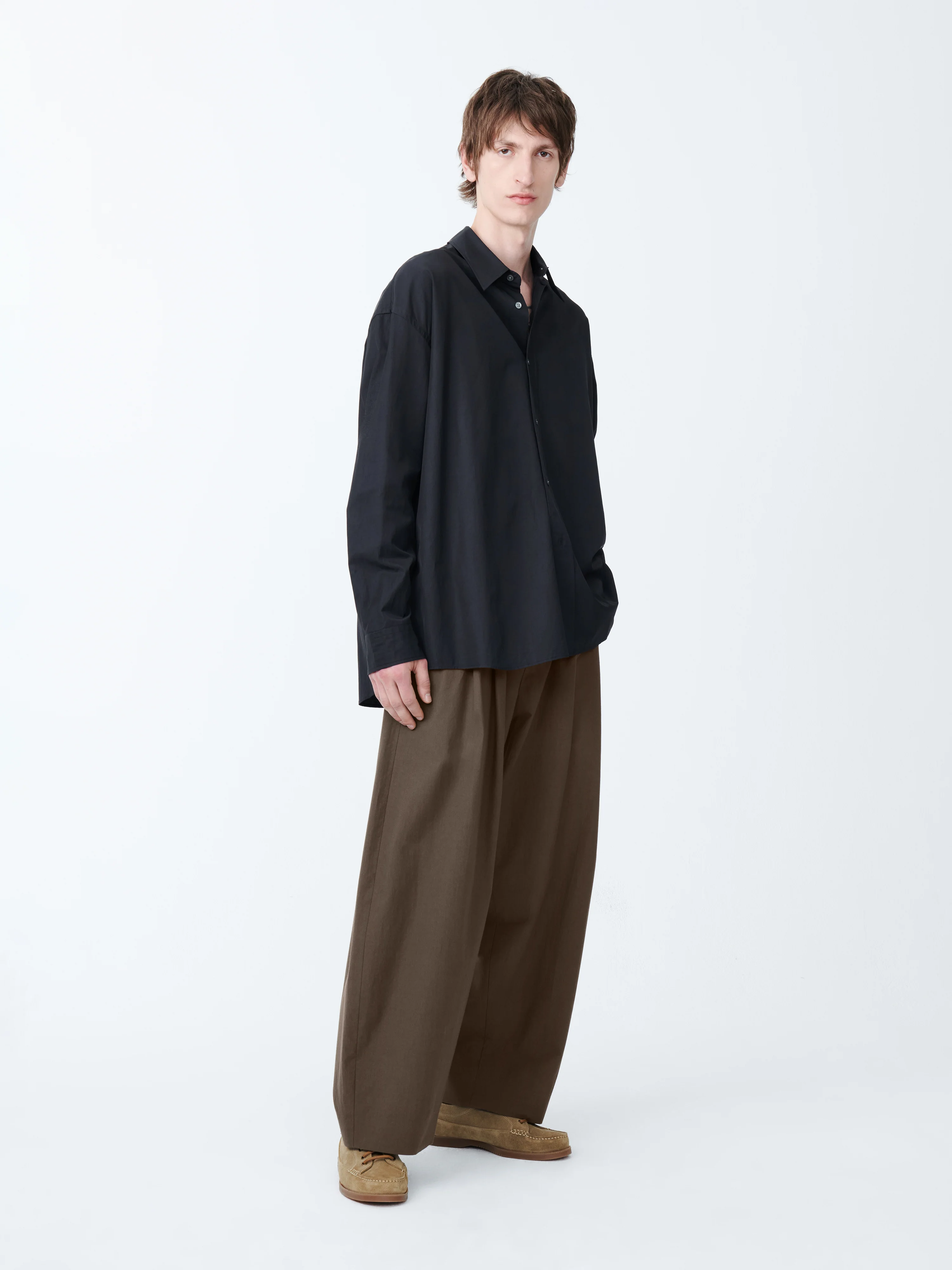 Cloud Shirt in Darkest Navy - Image 4