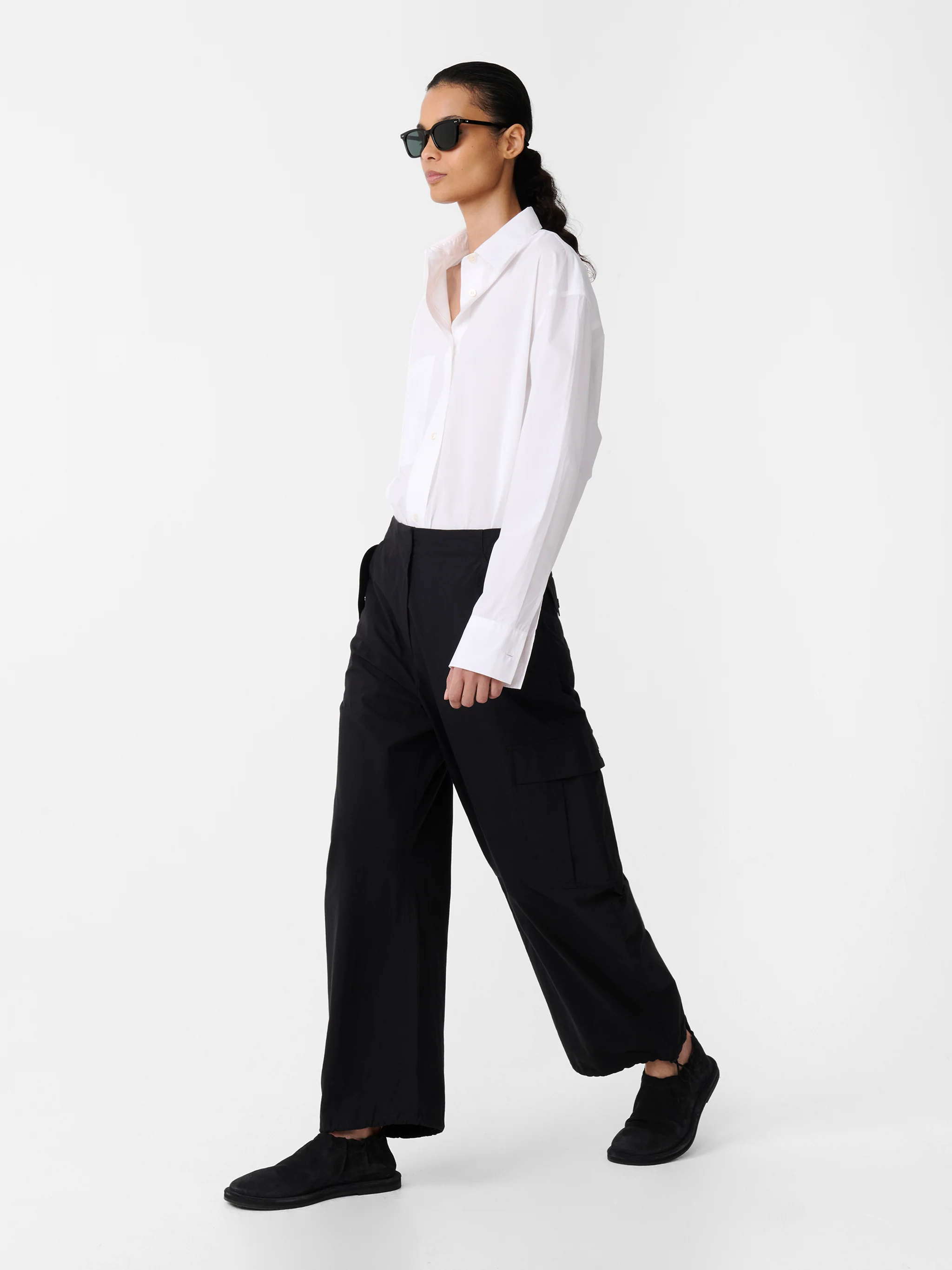 Clovis Pant in Washed Black - Image 6