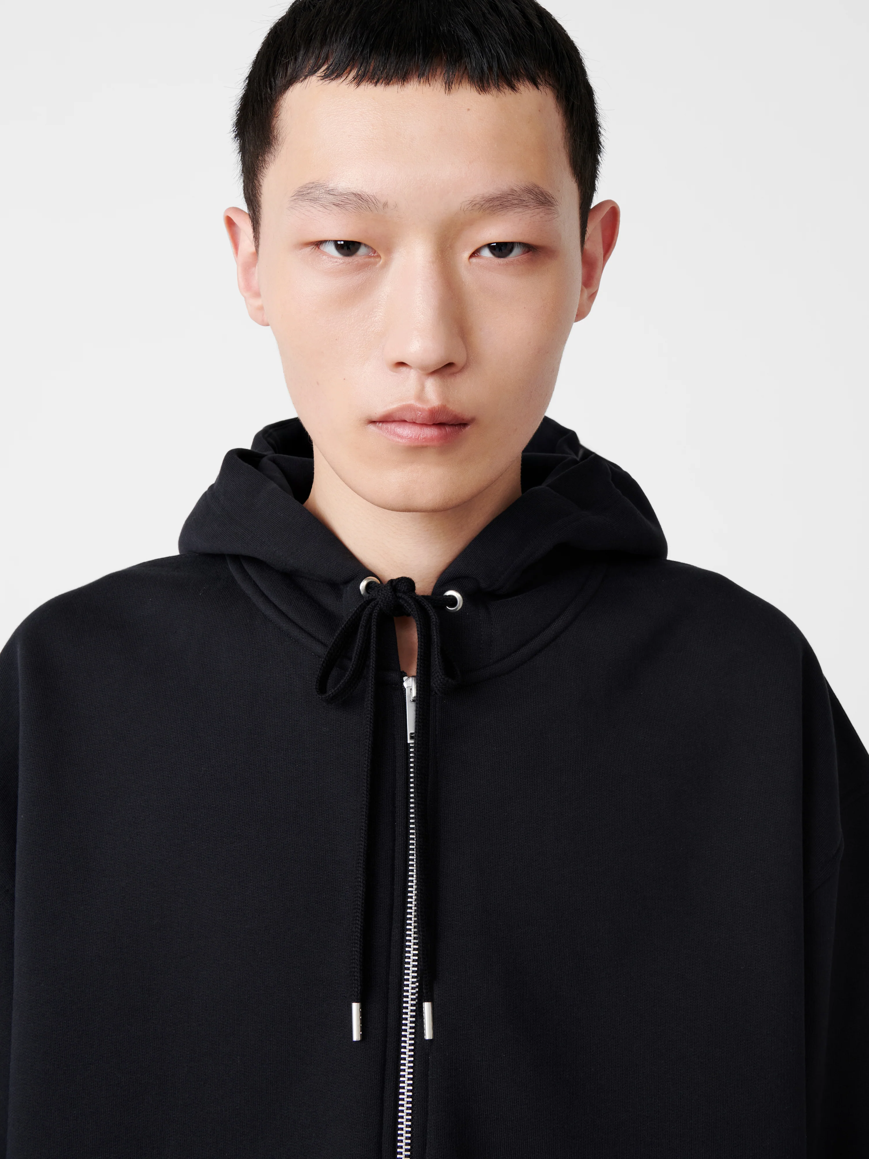 Cova Jersey in Darkest Navy - Image 3