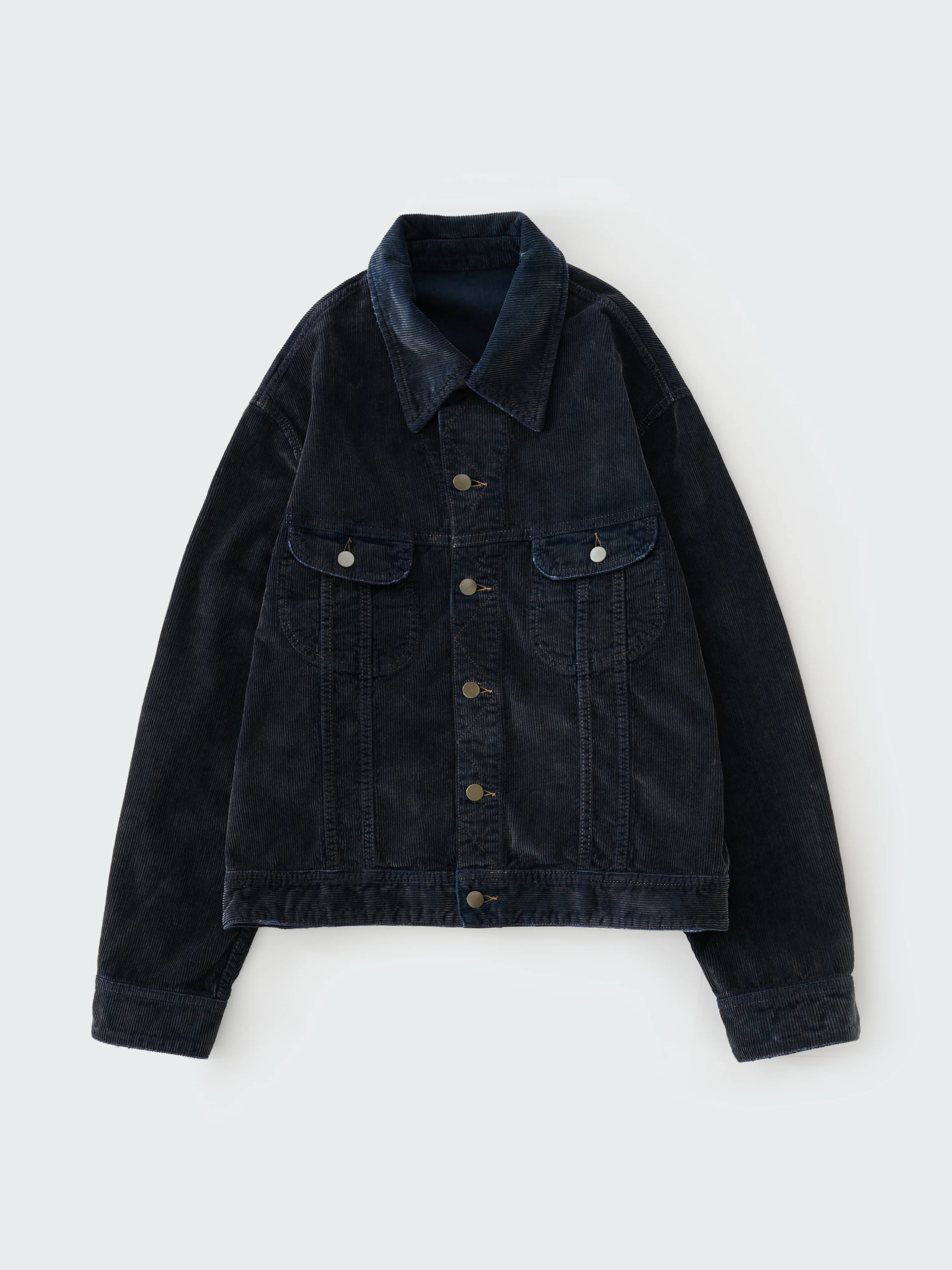 Derby Corduroy Jacket in Faded Blue - Image 6