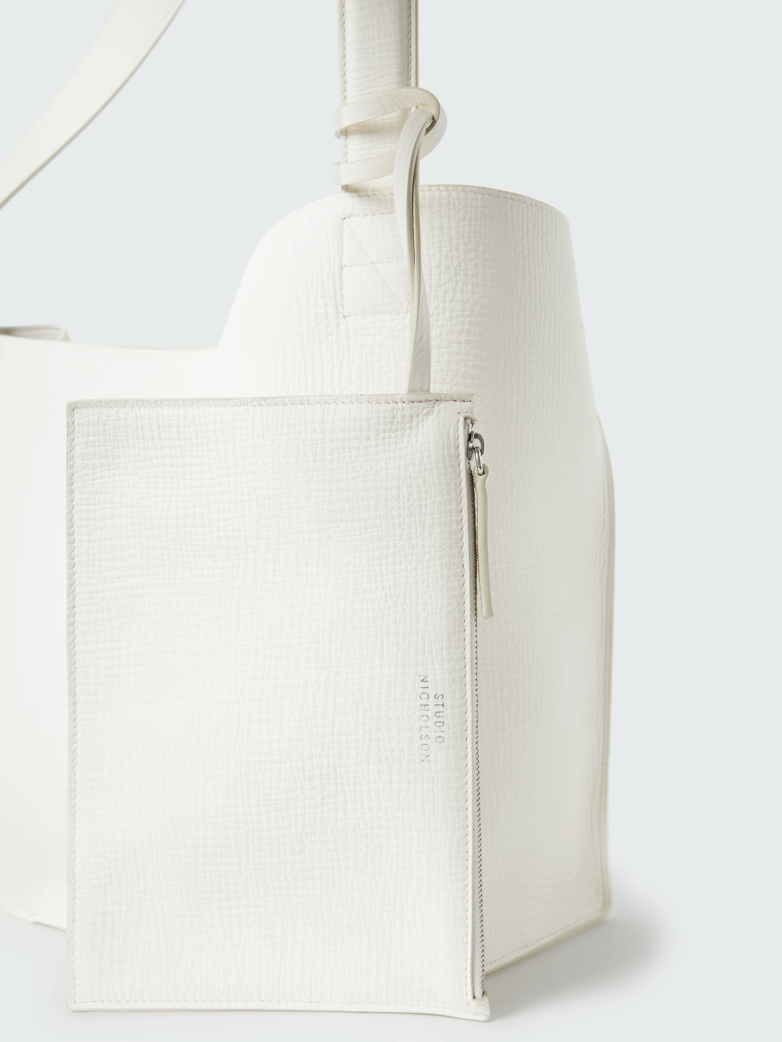 Doublet Leather Bag in Parchment - Image 4
