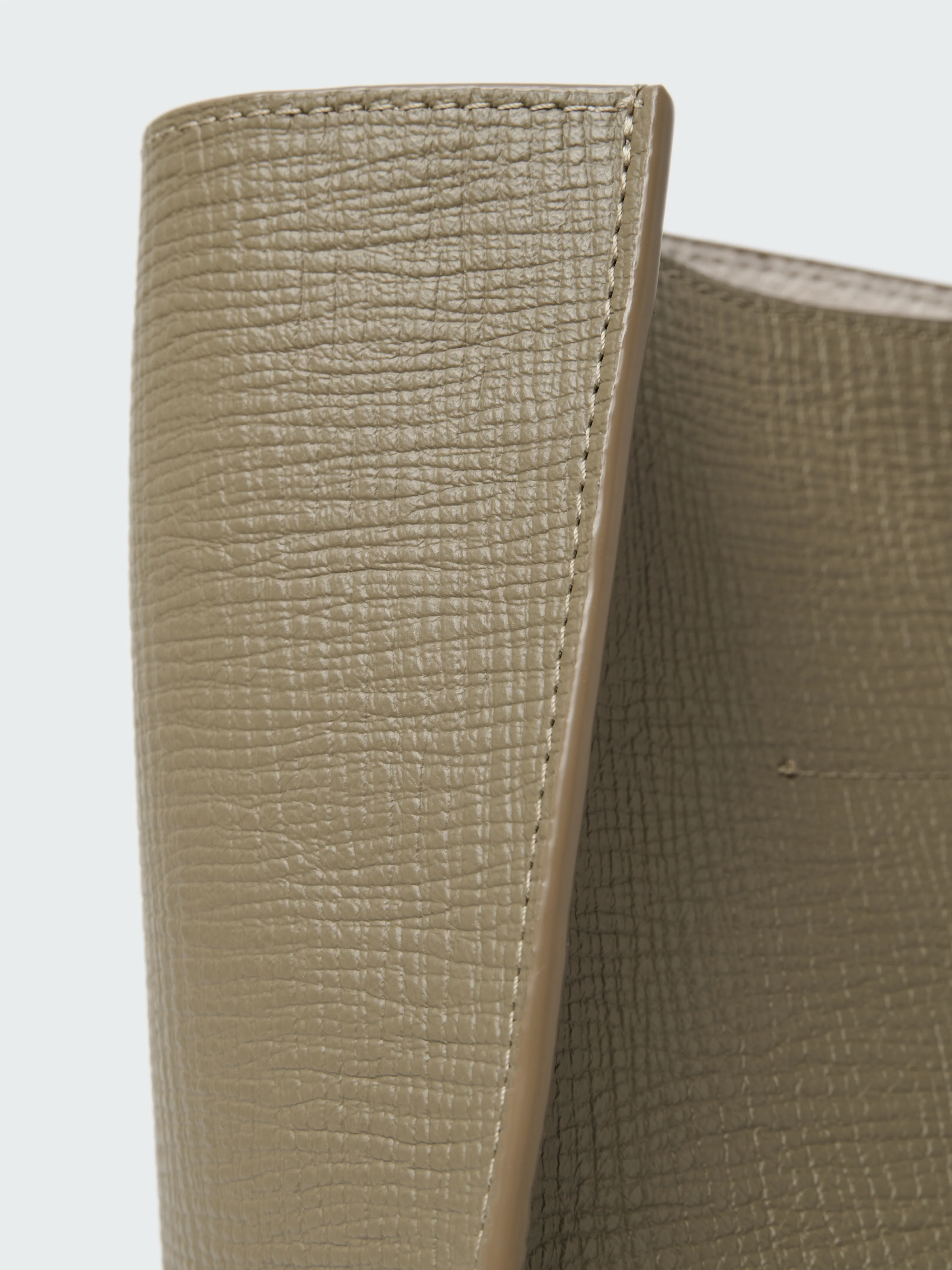 Doublet Leather Medi bag in Elephant - Image 7