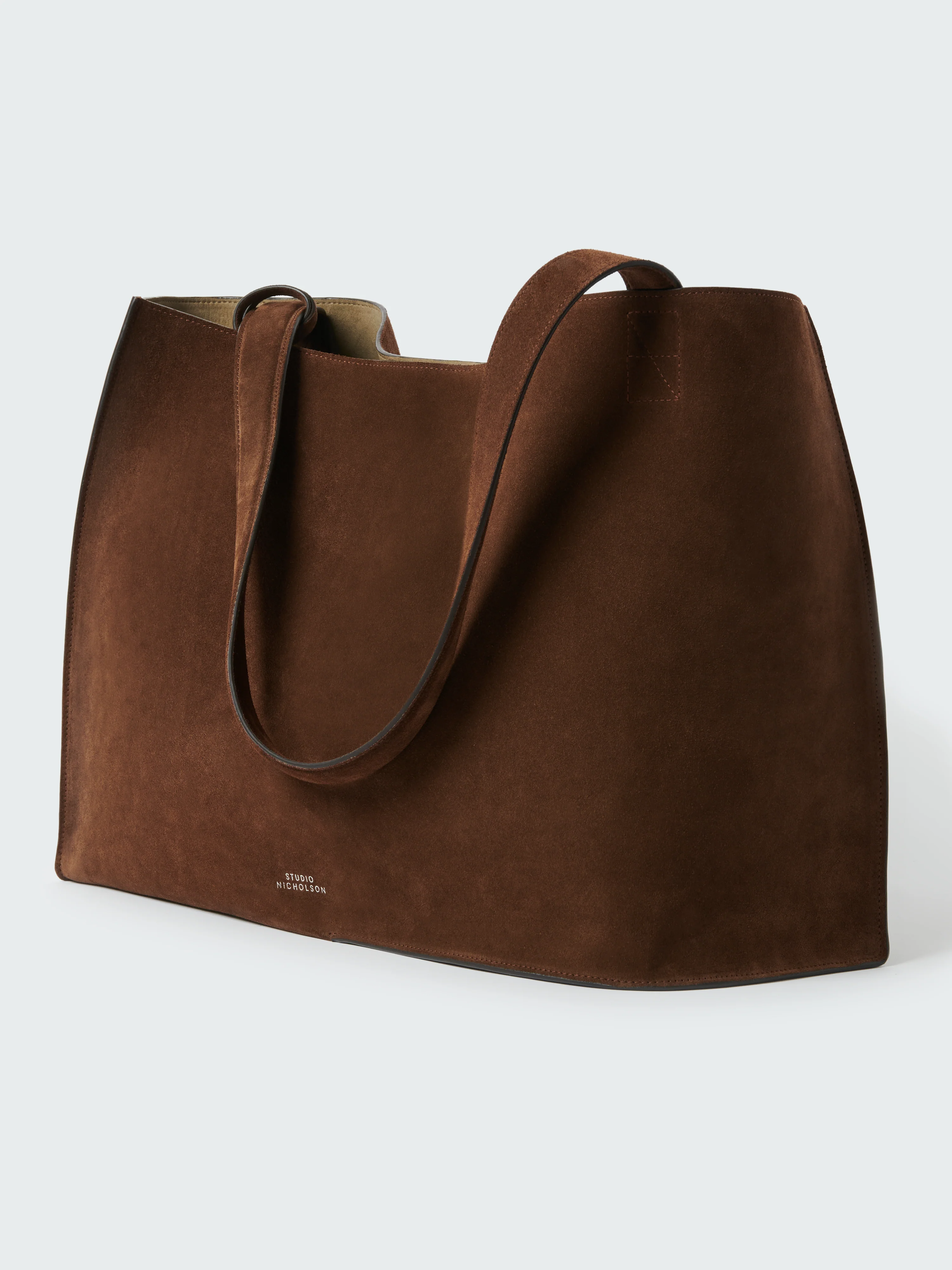 Doublet Suede Bag in Cocoa - Image 4