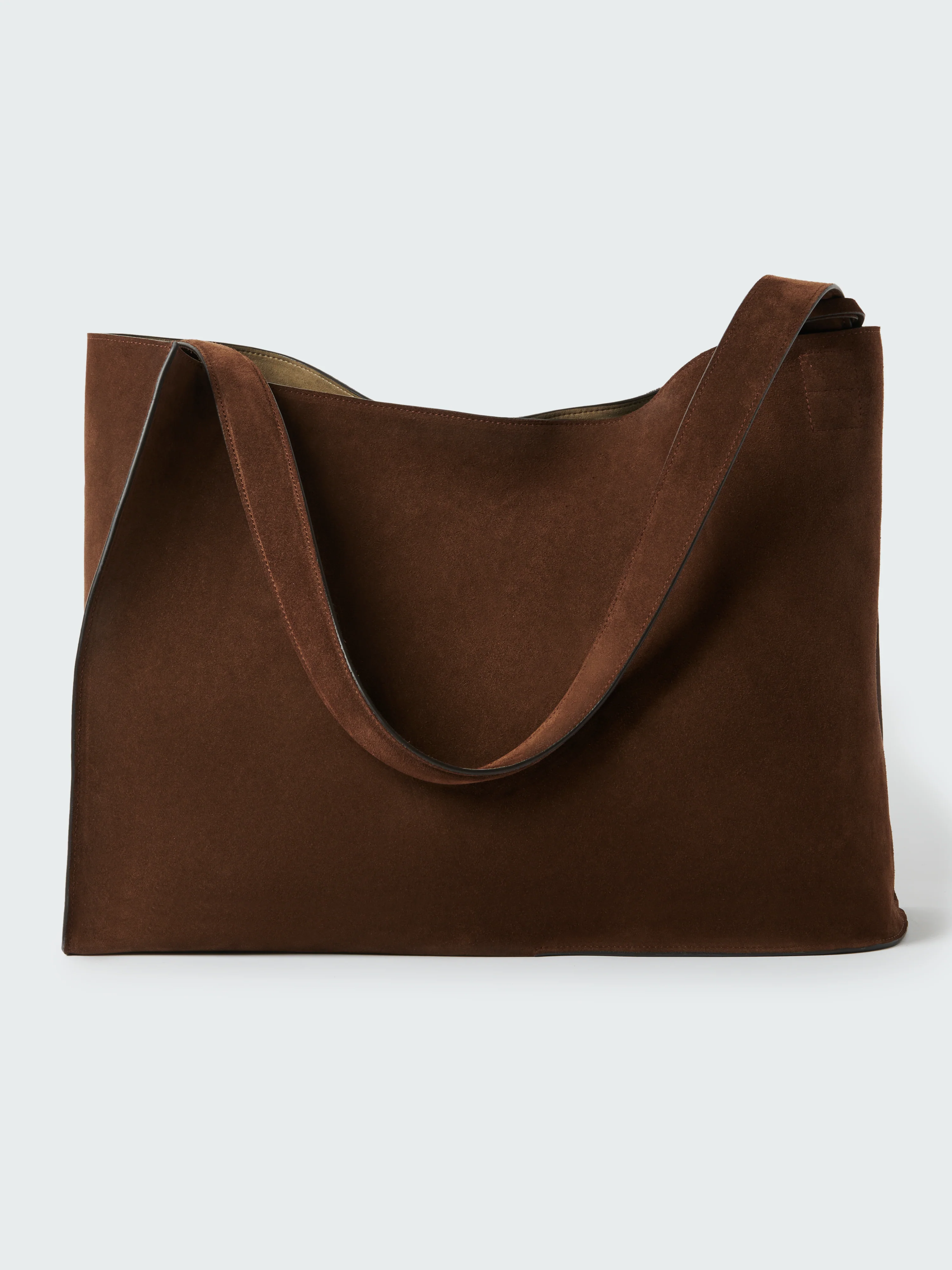 Doublet Suede Bag in Cocoa - Image 6