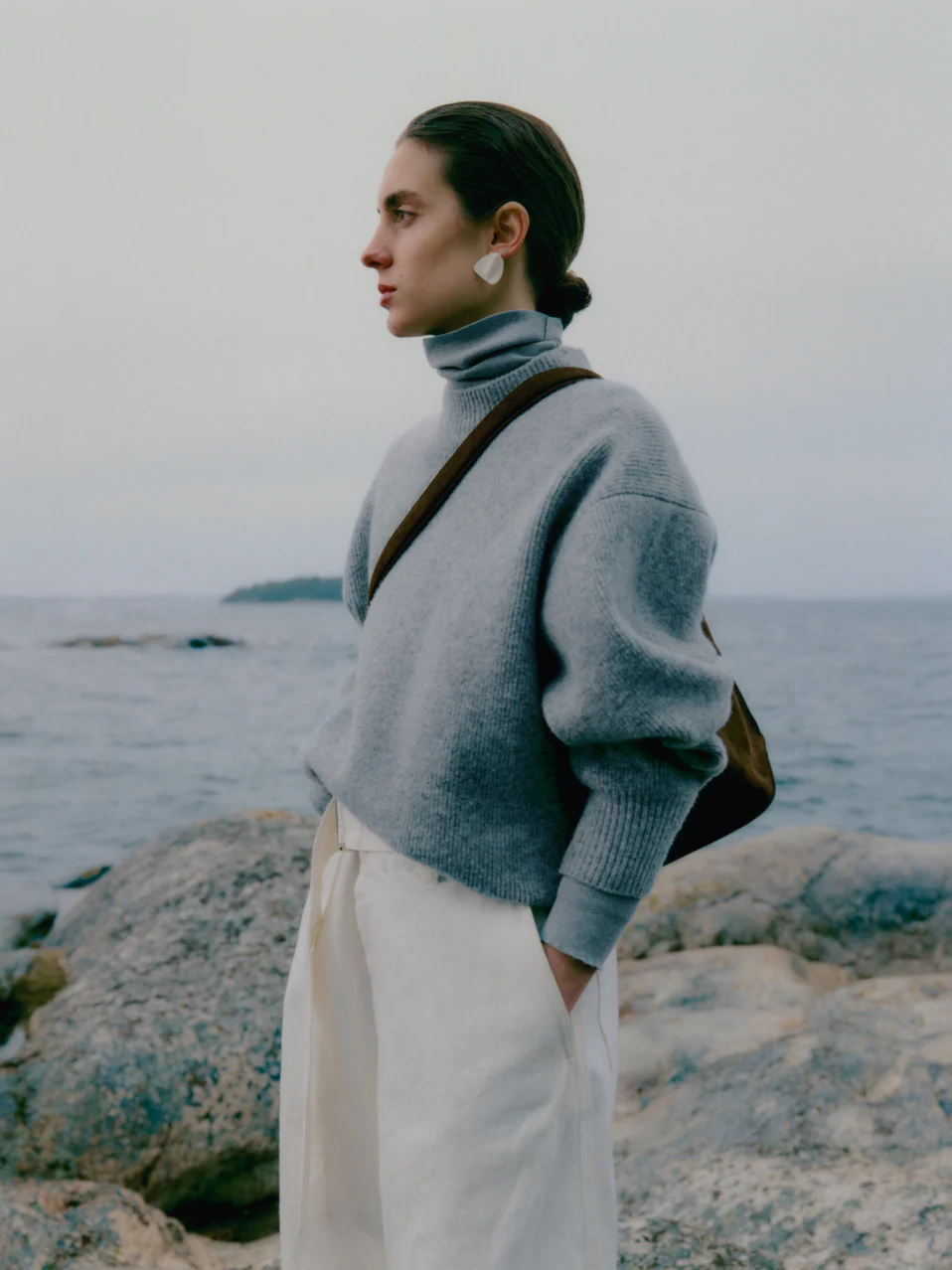Doublet Suede Bag in Cocoa - Image 8