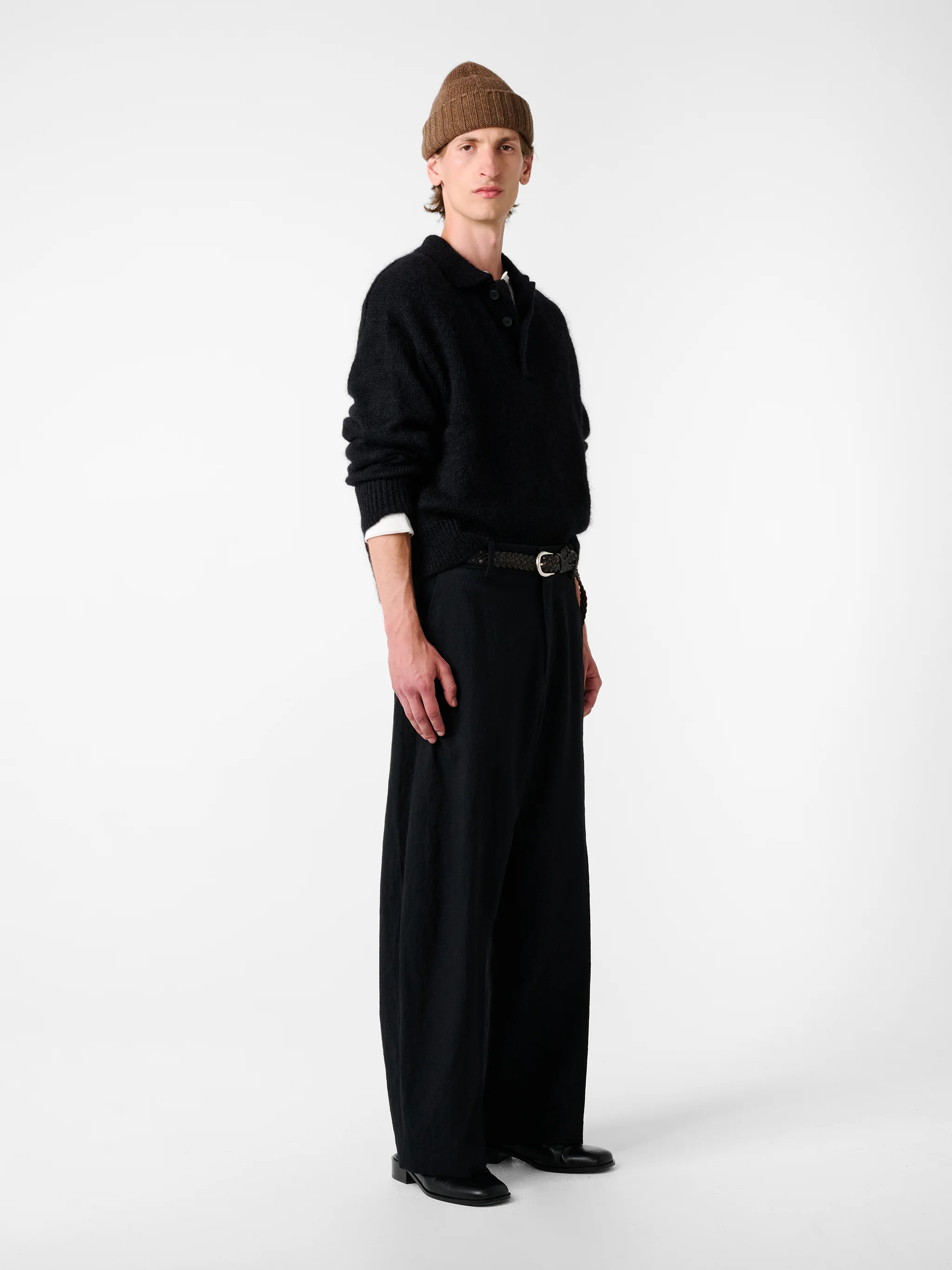 Dune Knit in Black - Image 7