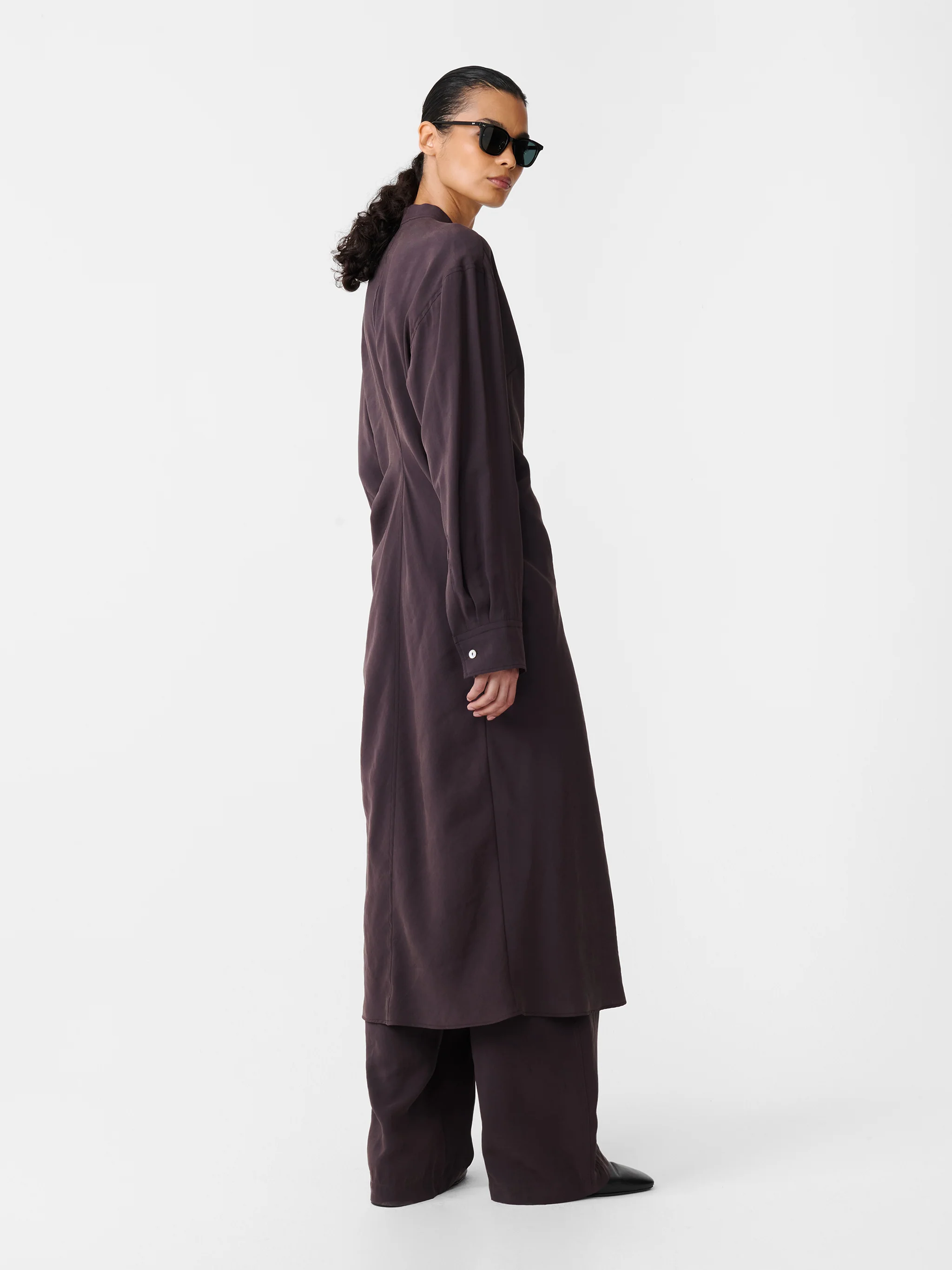 Fiore Dress in Yam - Image 3