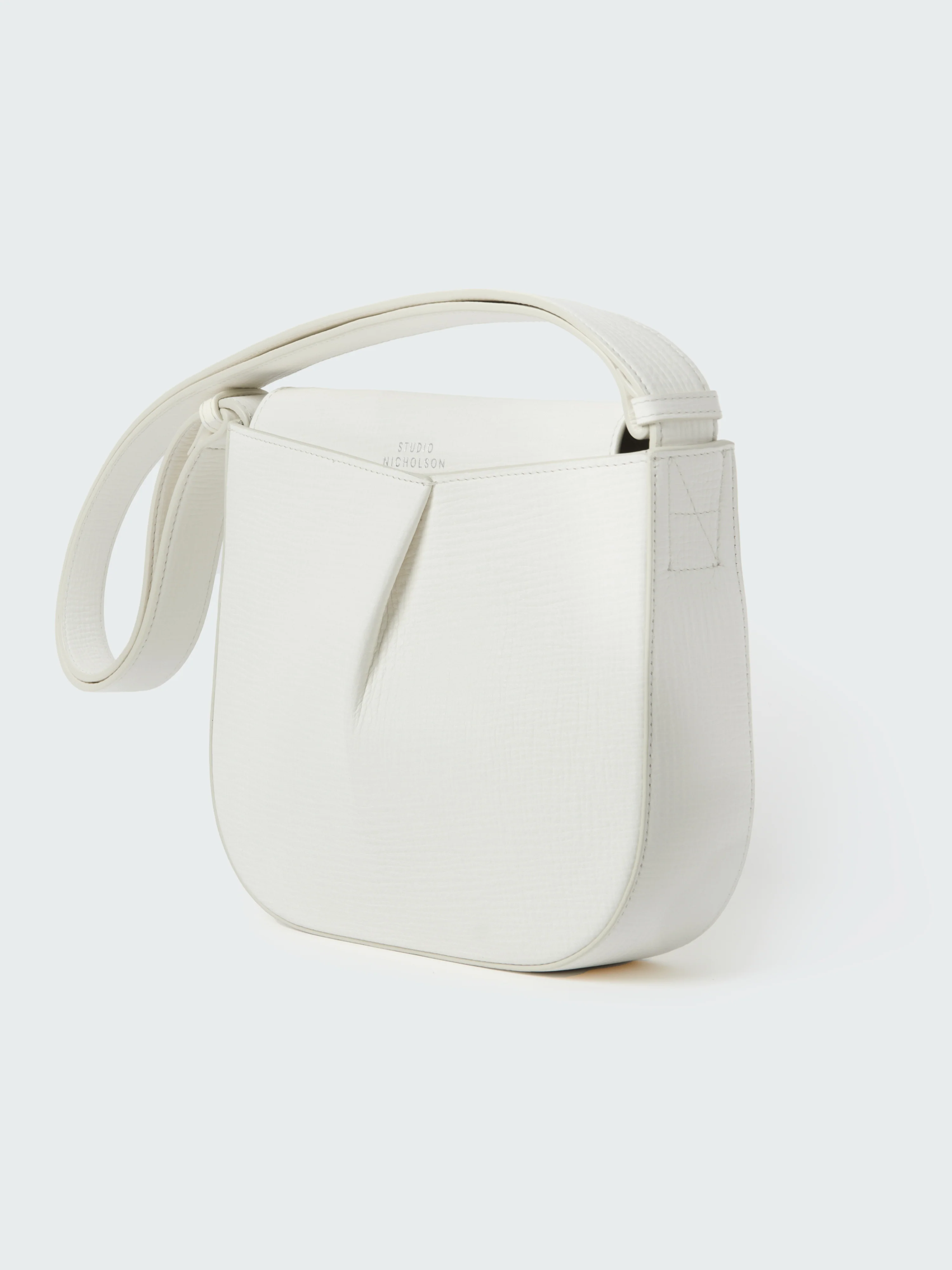 Fortuna Leather Bag in Parchment - Image 4