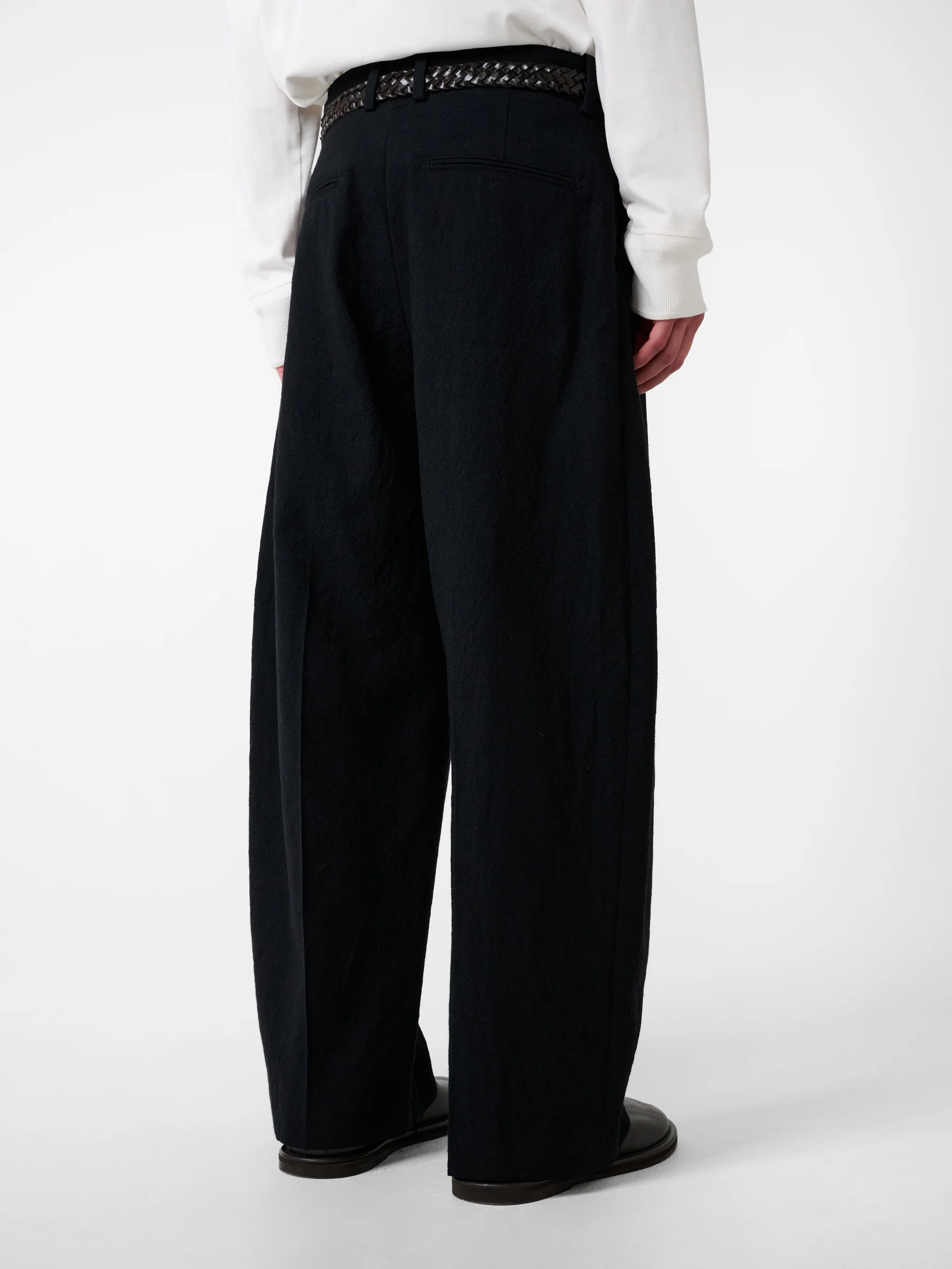 Fume Wool Pant in Black - Image 6
