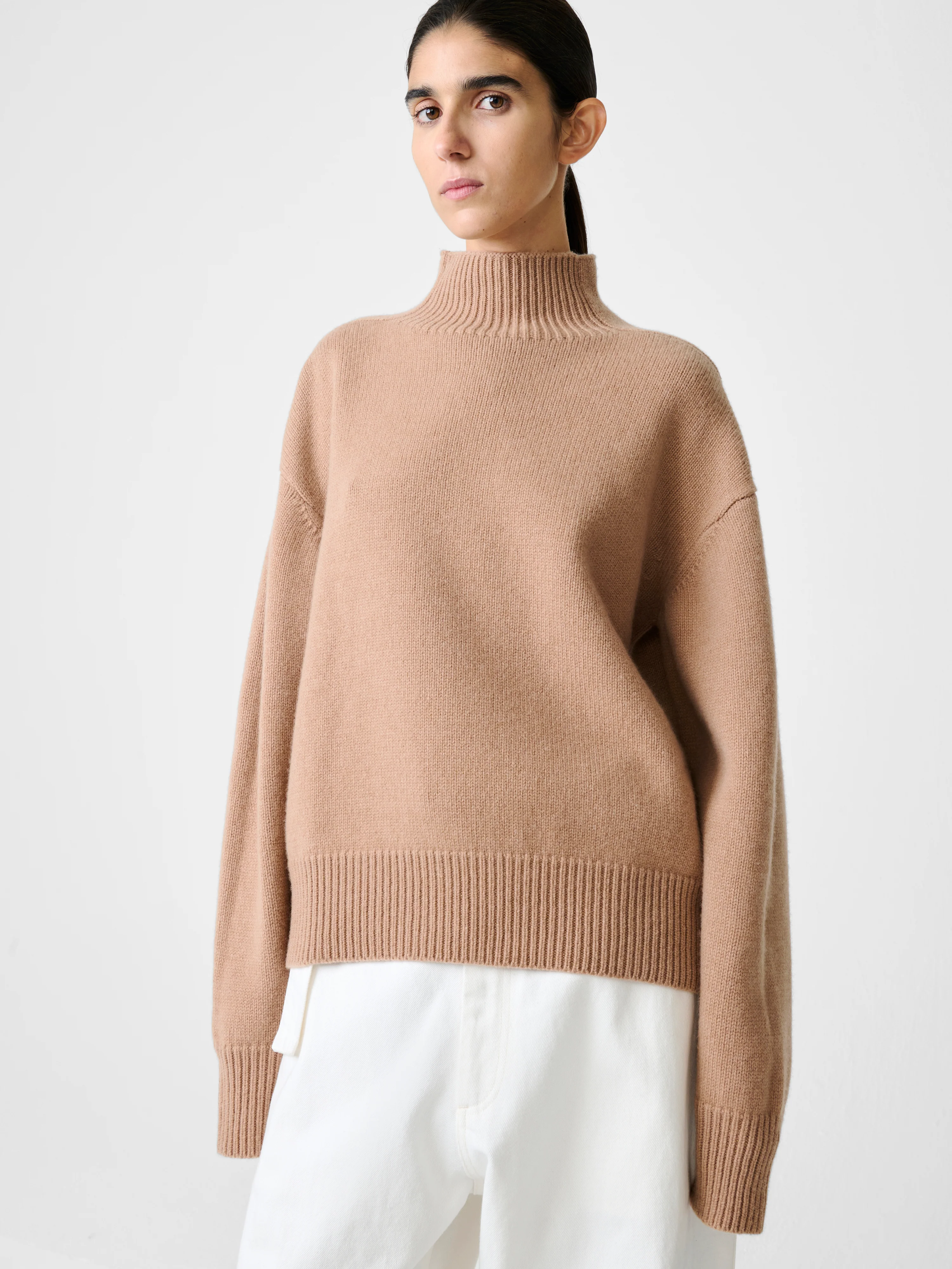 Gomes Knit in Camel - Image 2