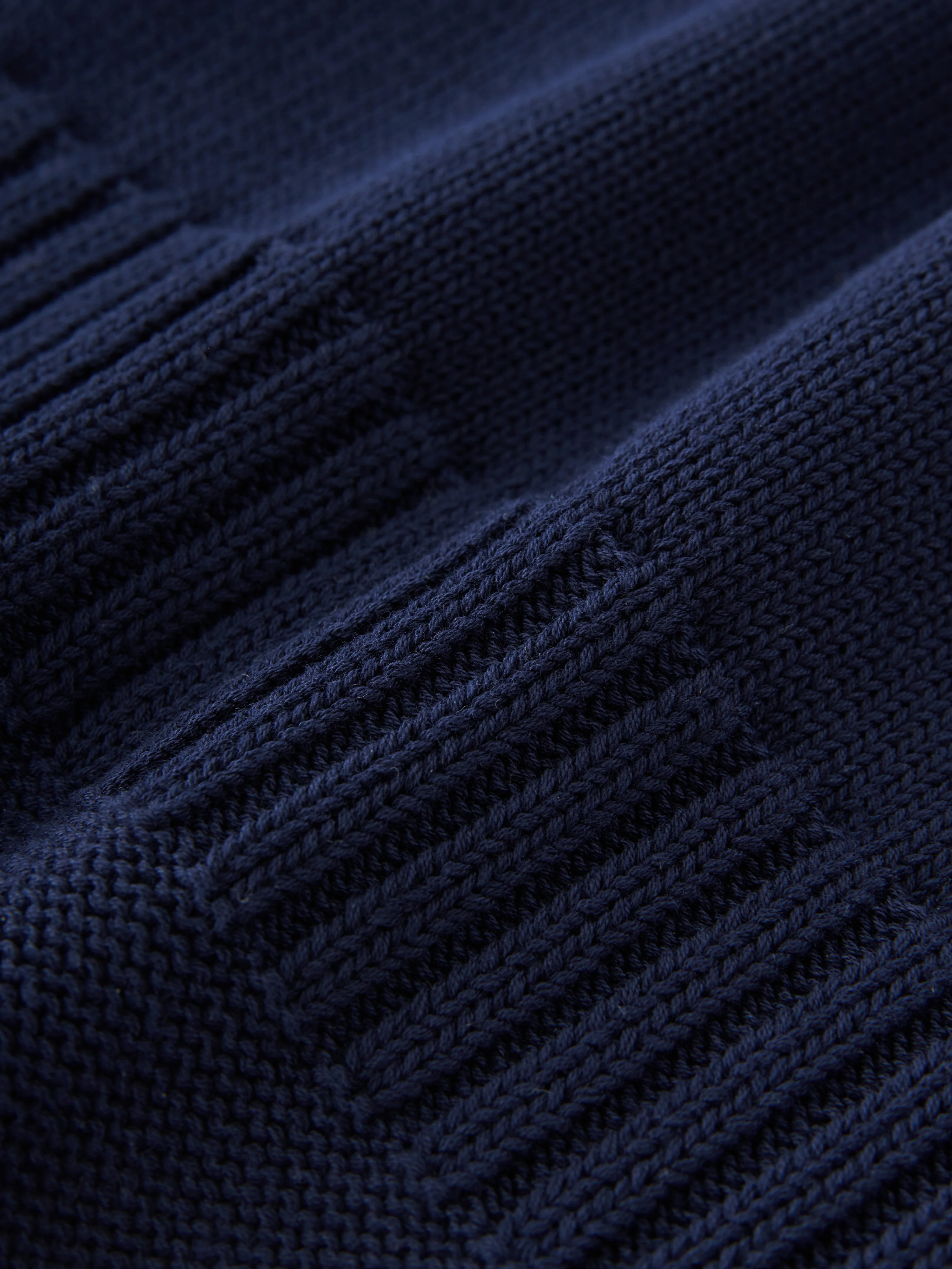 Hashi Knit in Darkest Navy - Image 7