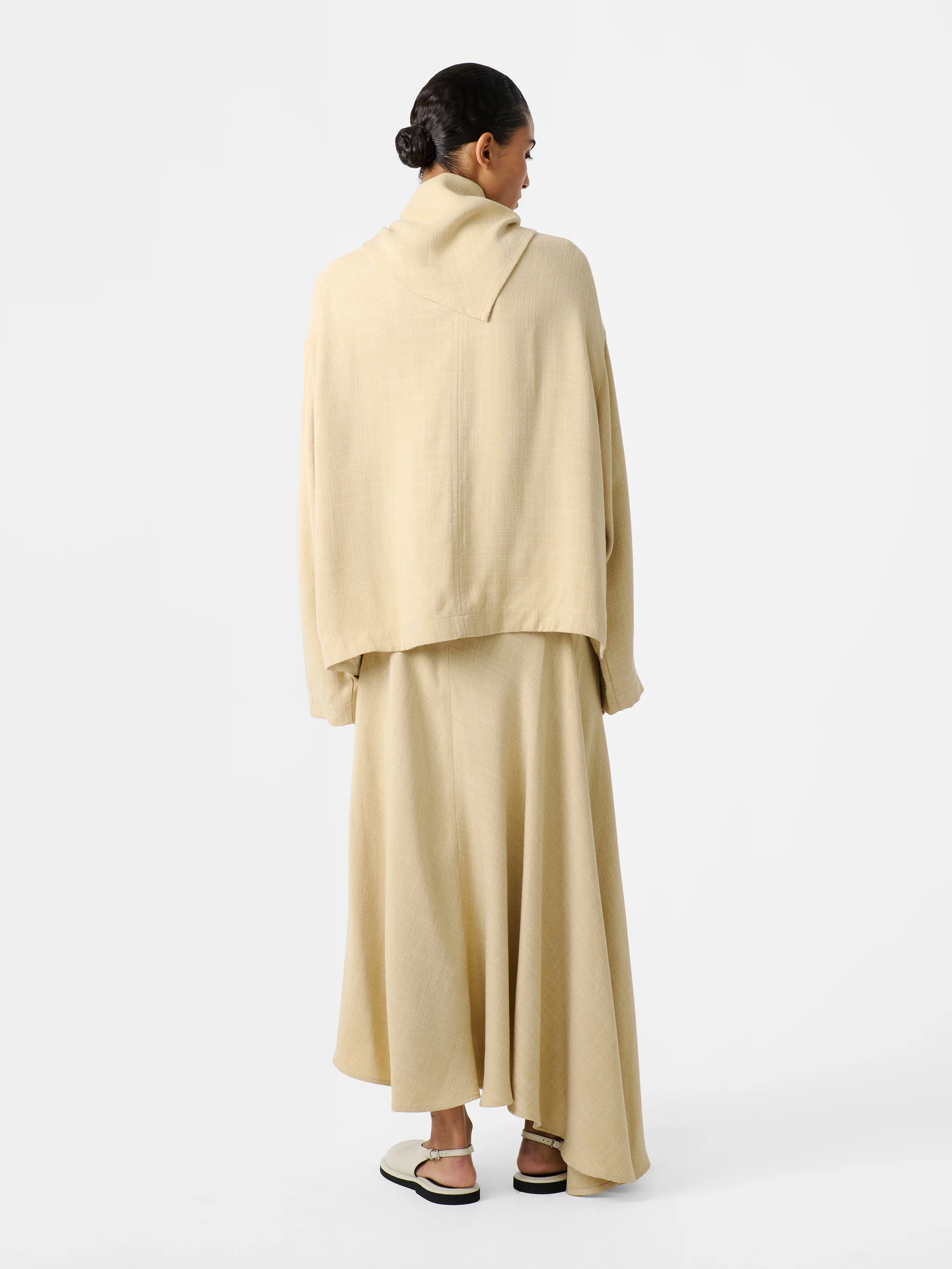 Hirta Skirt in Straw - Image 5