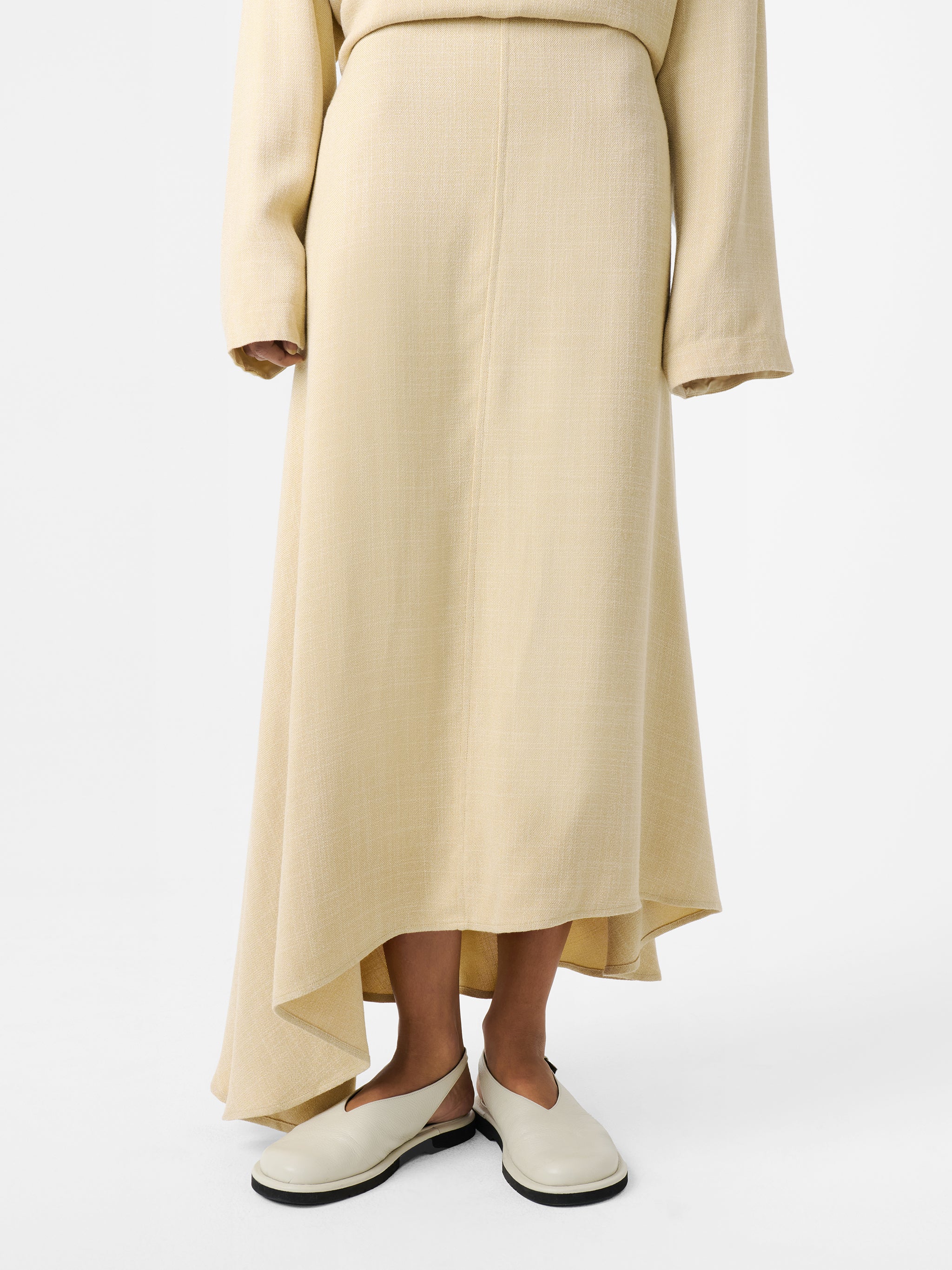 Hirta Skirt in Straw - Image 6