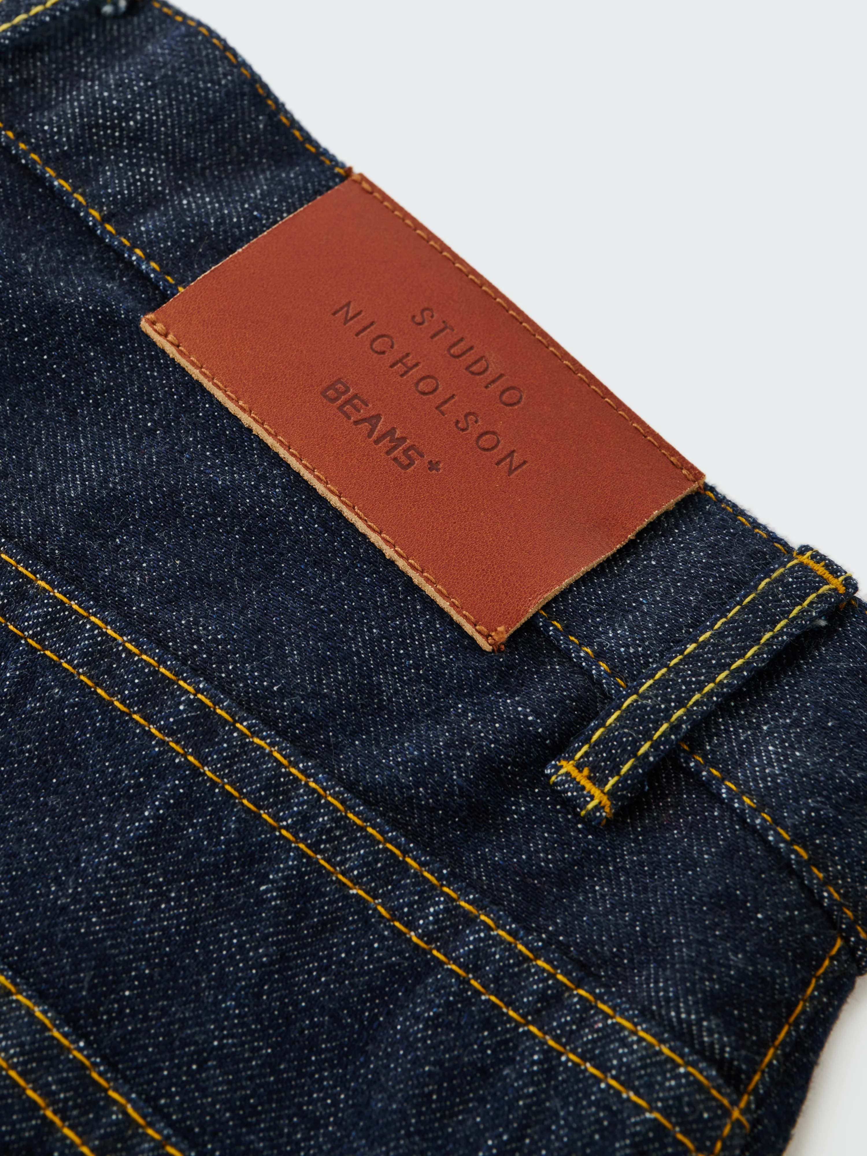 SN X BEAMS Plus Holly Denim Pant in Indigo - Image 8
