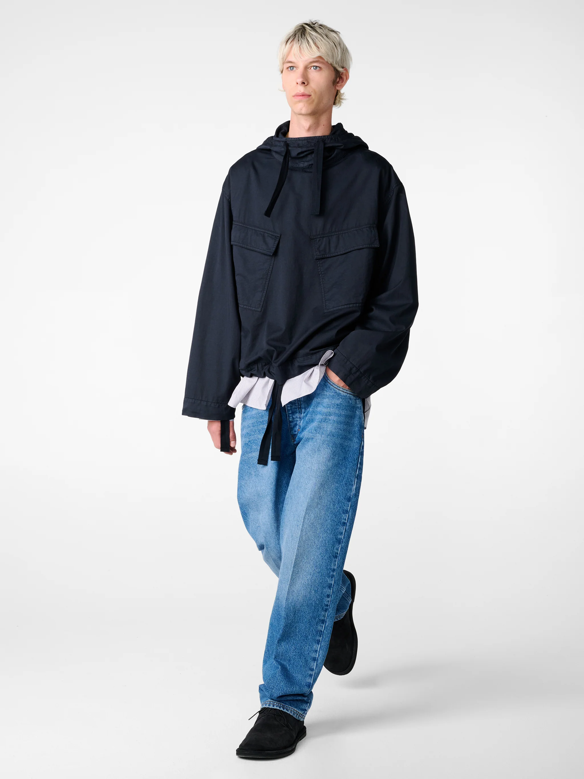Kirby Jacket in Darkest Navy - Image 3