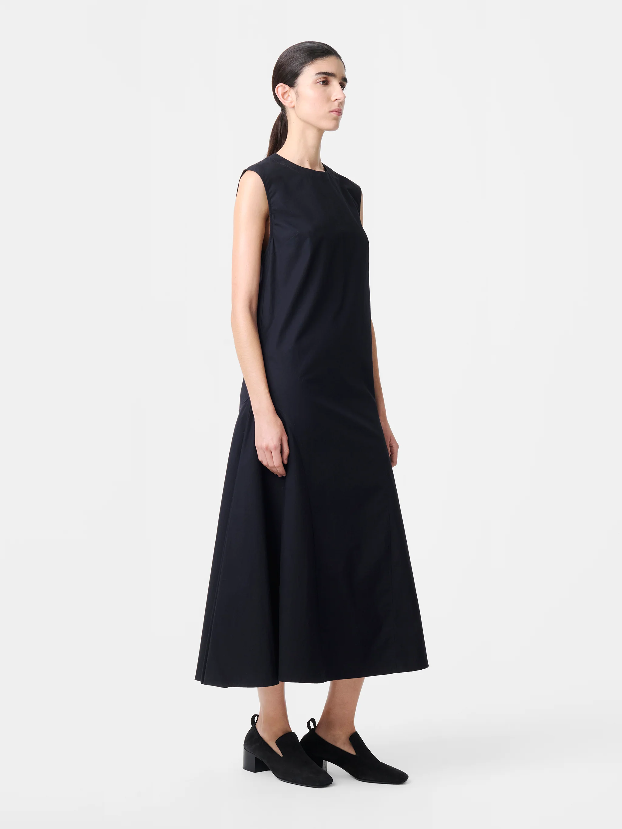 Knep Dress in Darkest Navy - Image 3