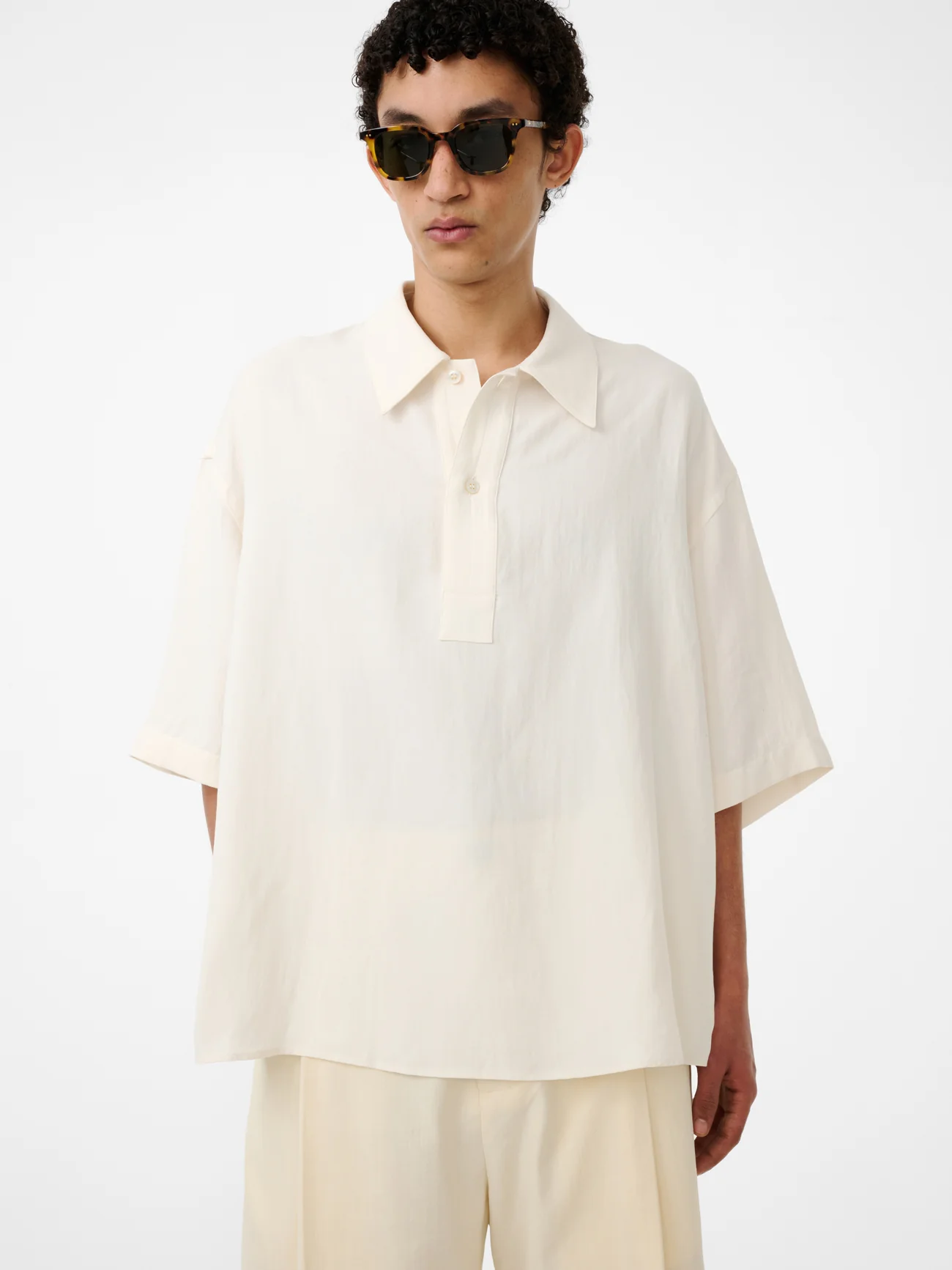 Lemmer Shirt in Chalk - Image 5