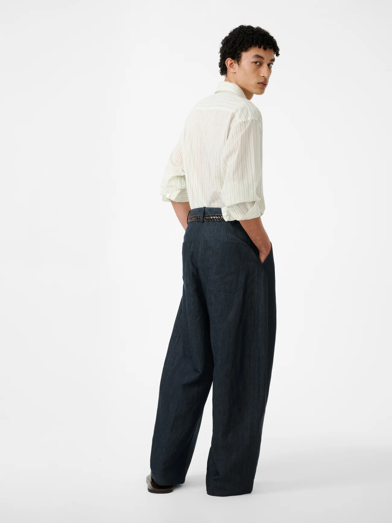 Levy Pant in Indigo - Image 3