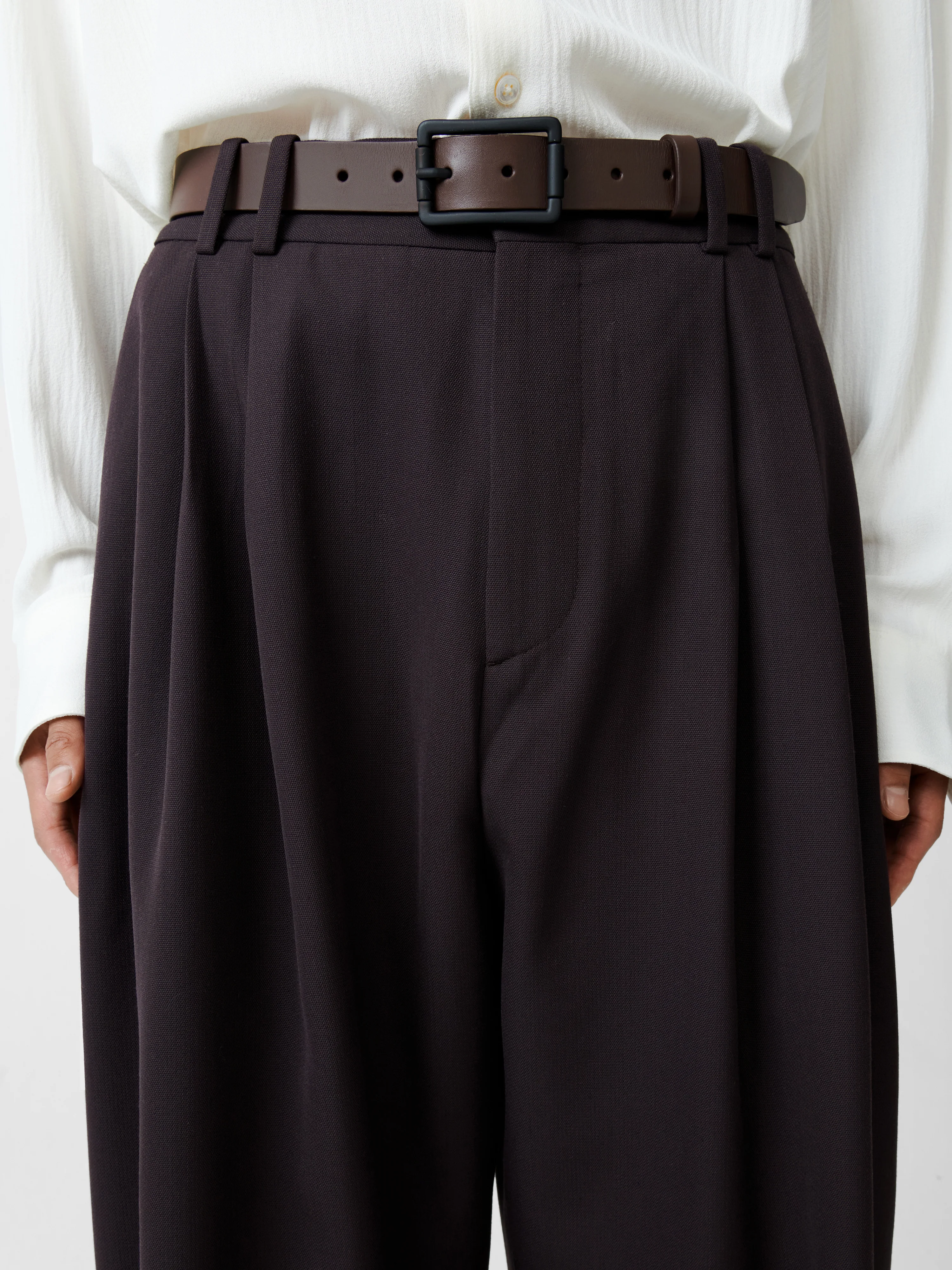 Line Pant in Espresso Brown - Image 6