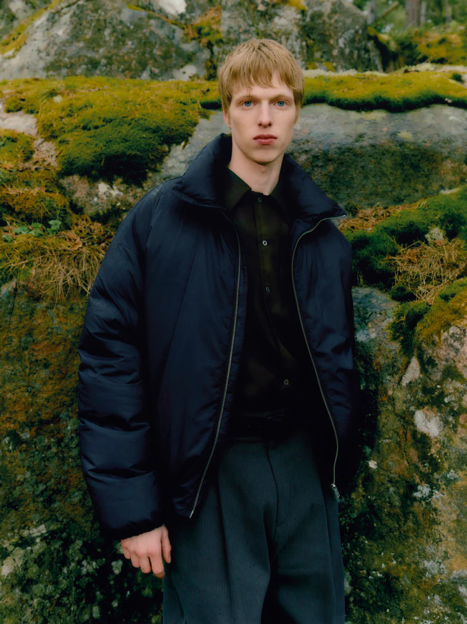 Loft Down Jacket in Black - Image 6