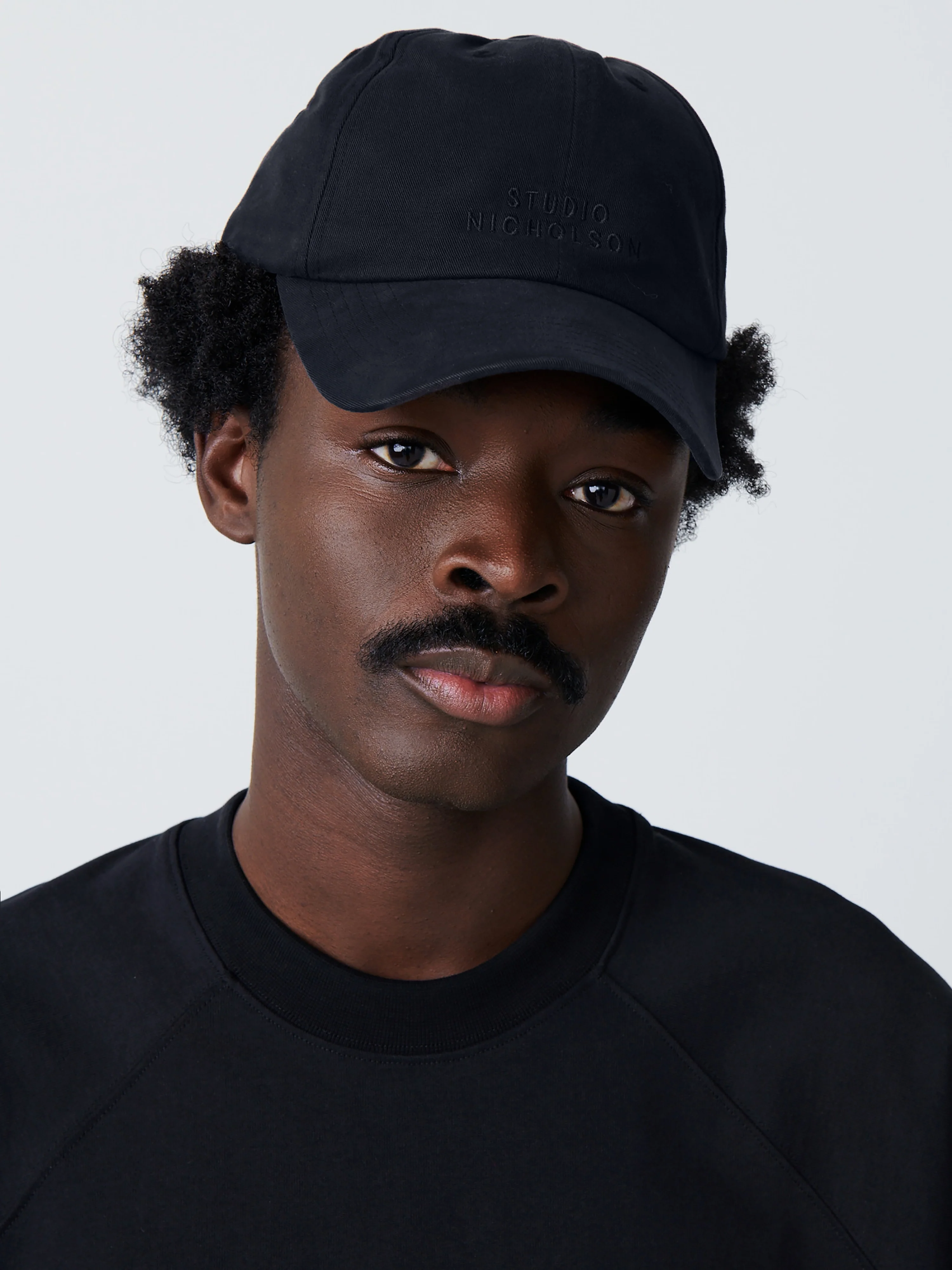 Logo Cap in Darkest Navy - Image 4