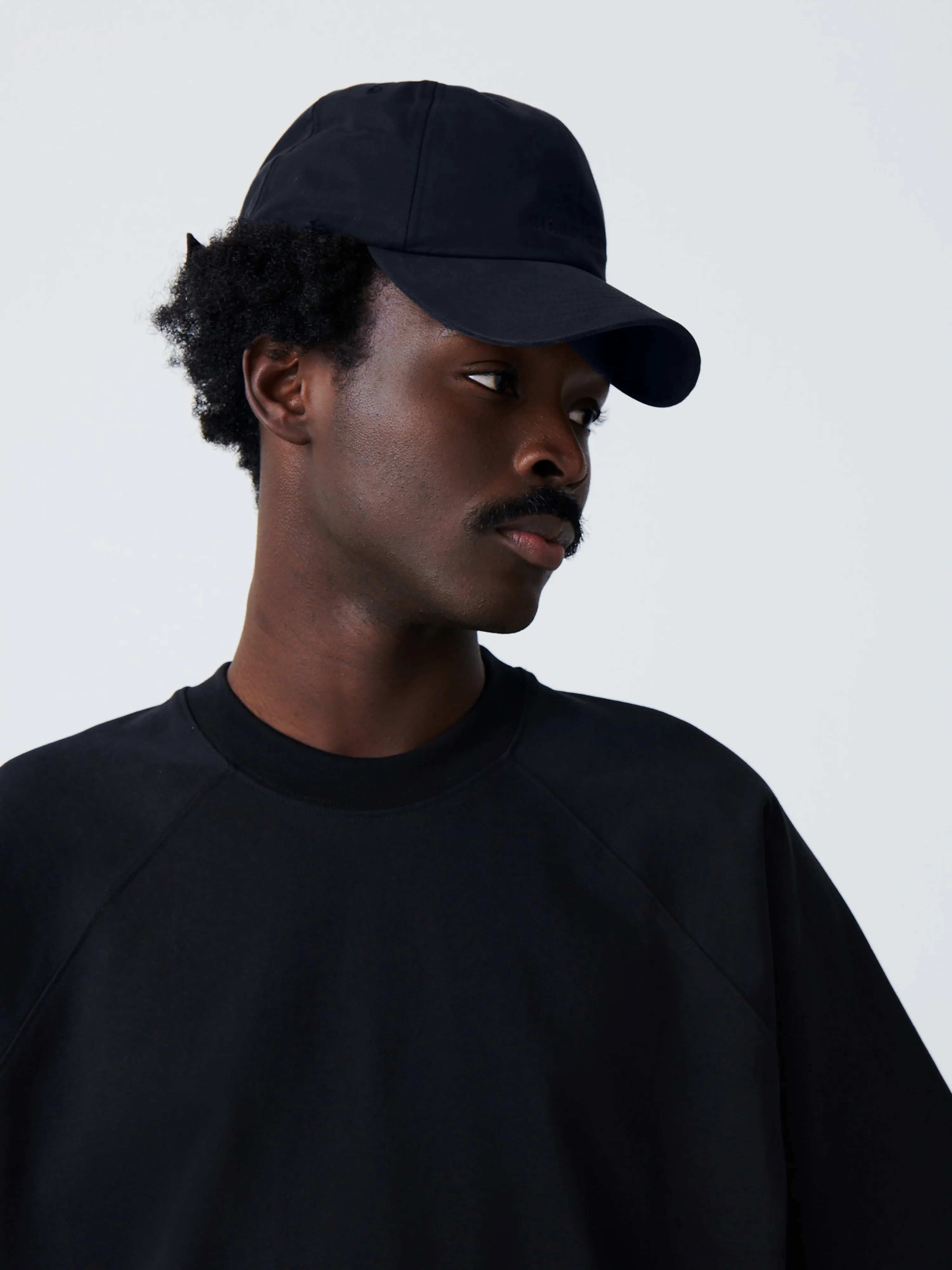 Logo Cap in Darkest Navy - Image 5