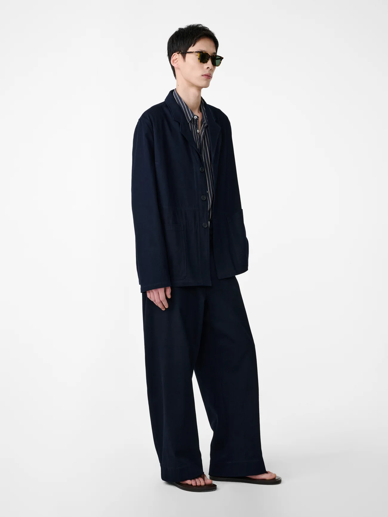 Marne Jacket in Indigo - Image 3