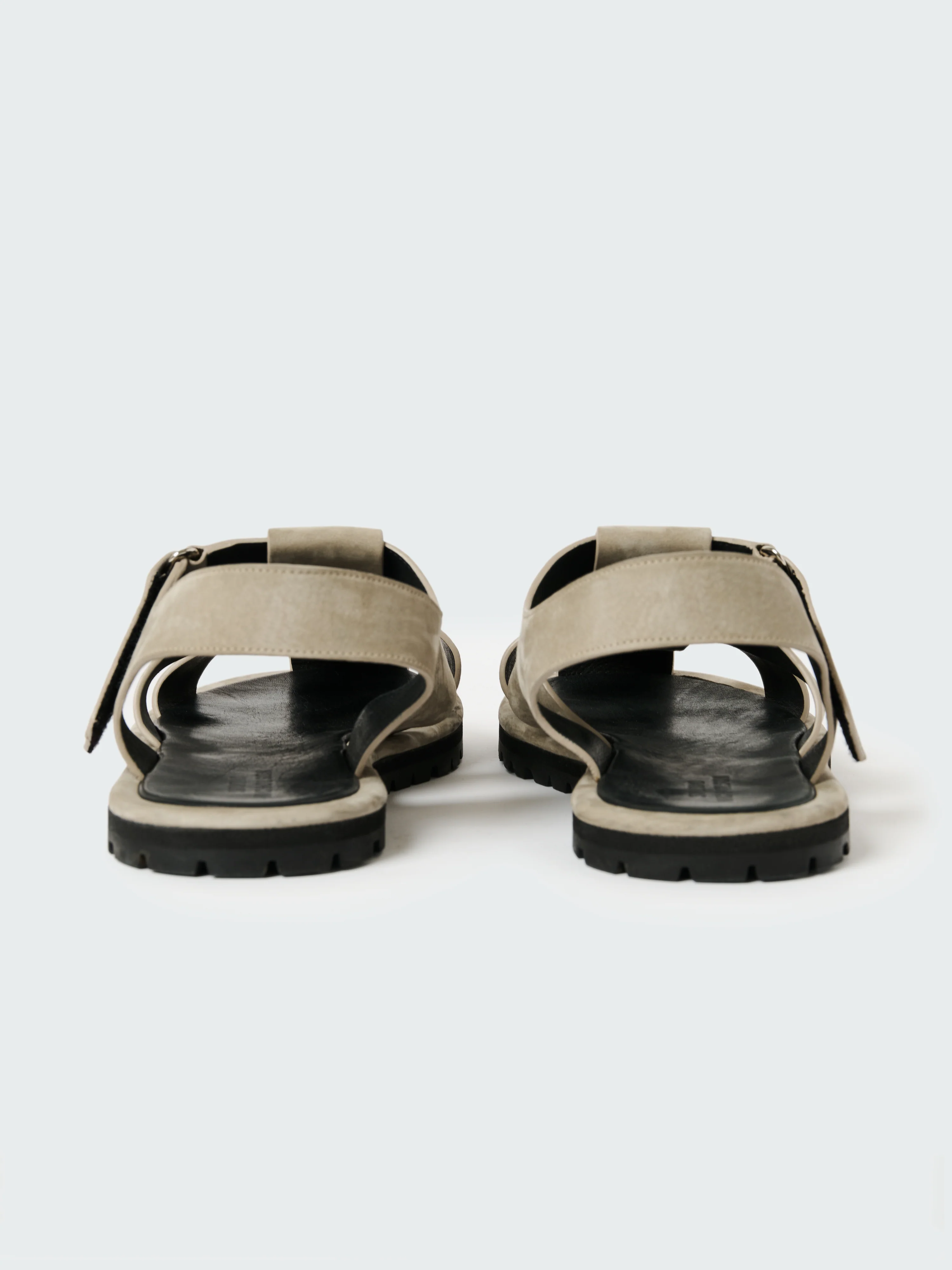 Men's Sandom Suede Sandal in Rainy Day Grey - Image 4