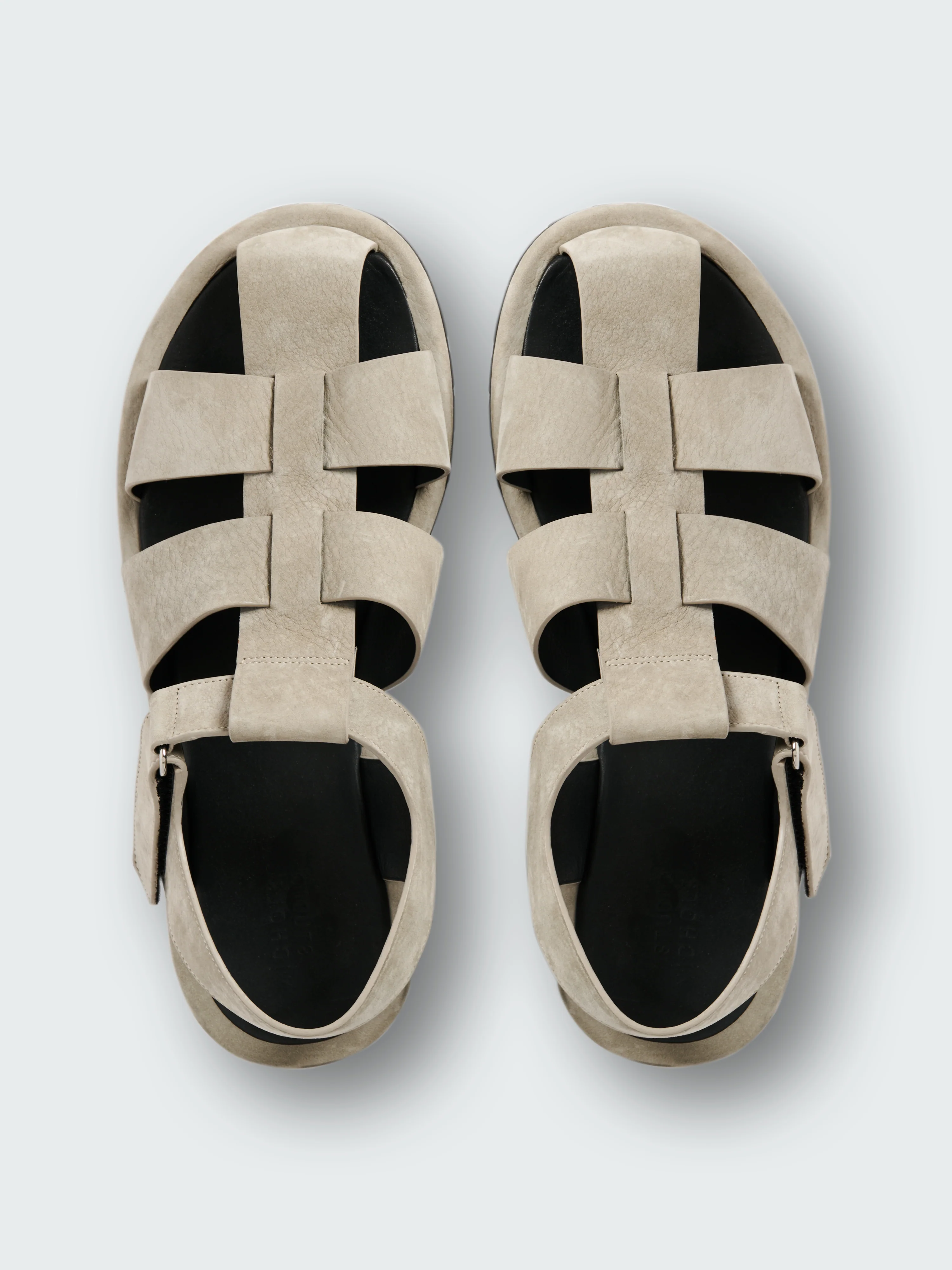 Men's Sandom Suede Sandal in Rainy Day Grey - Image 6
