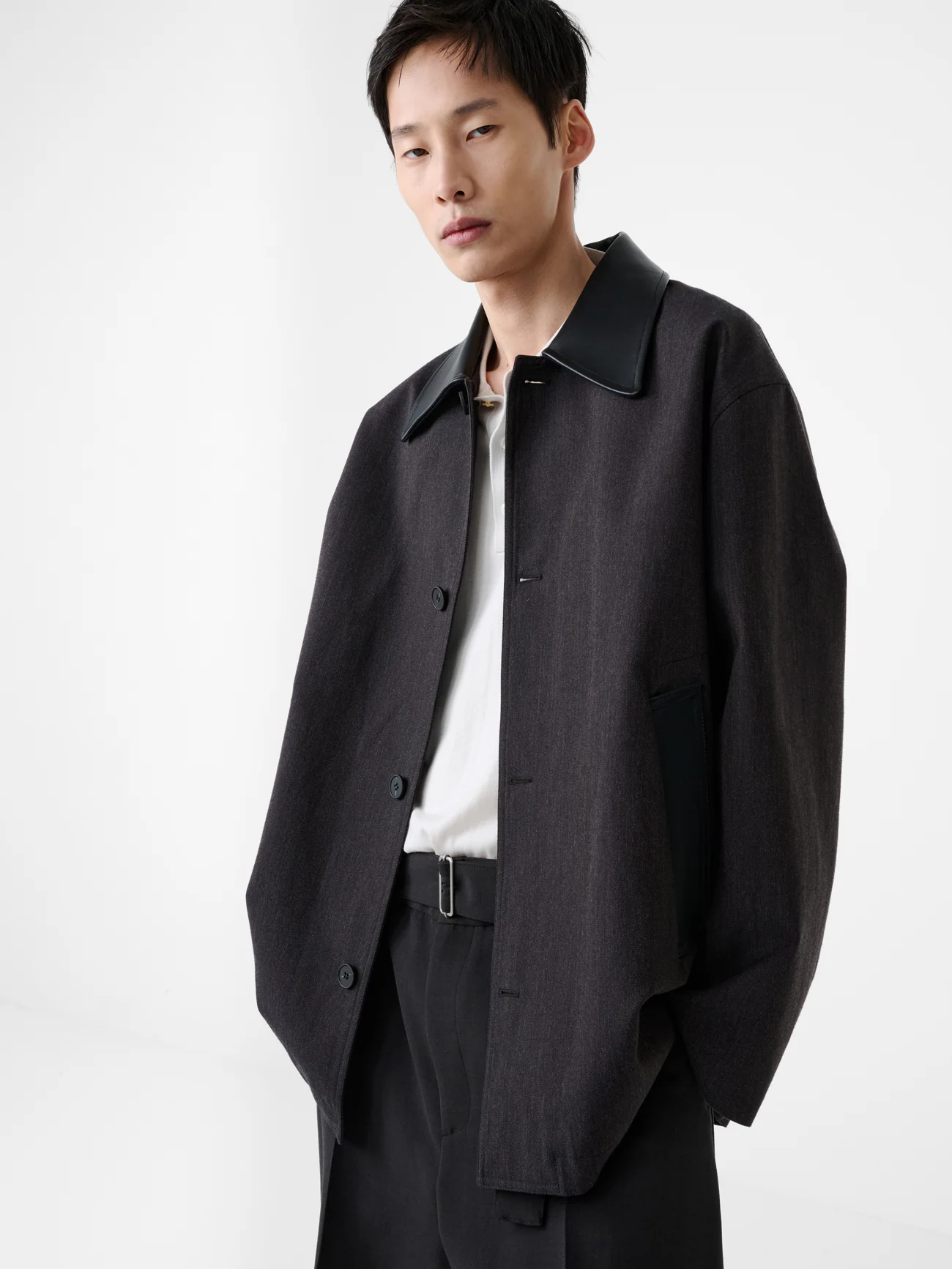 Meter Jacket in Brown Marl - Image 5