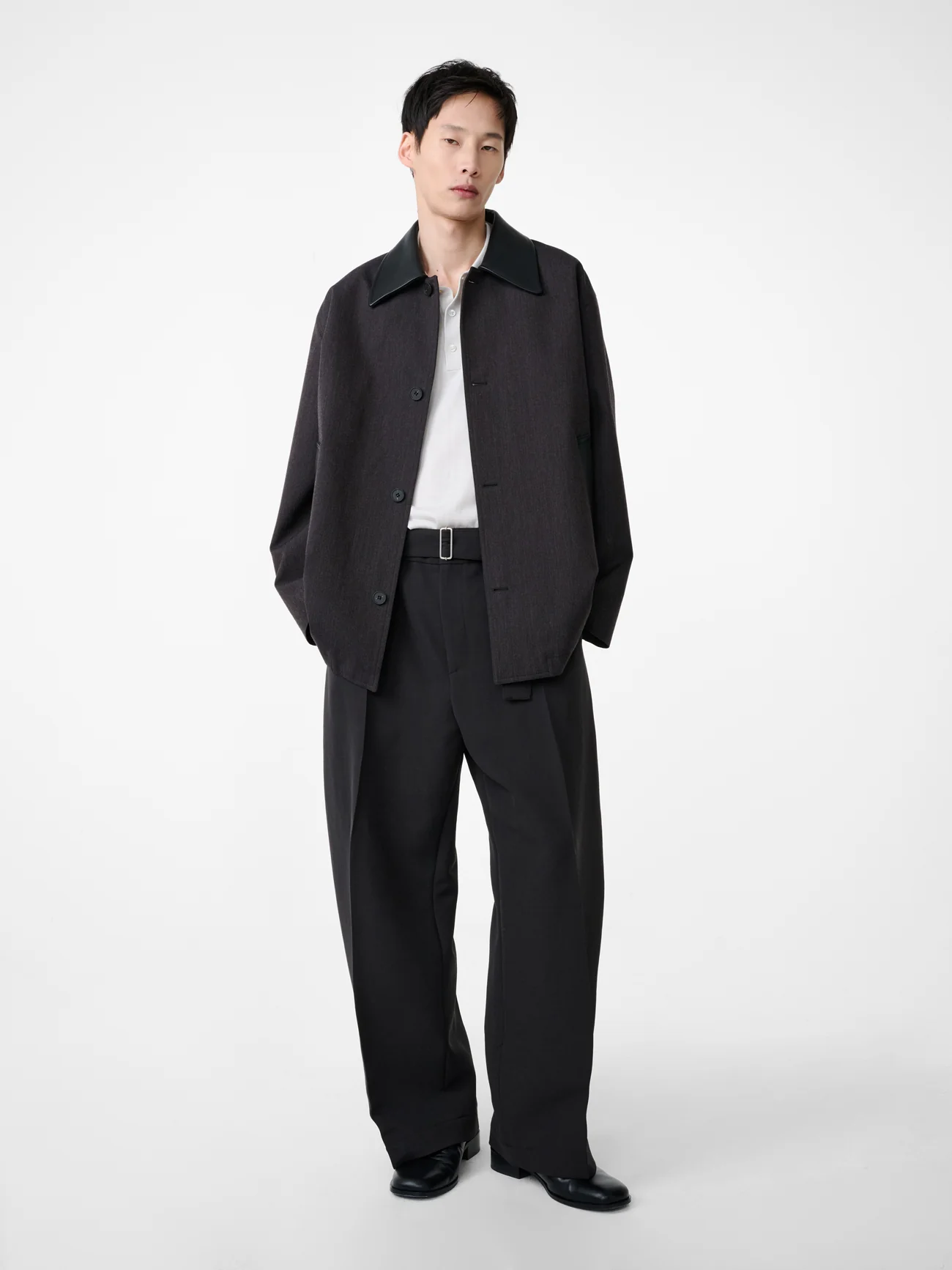Meter Jacket in Brown Marl - Image 7