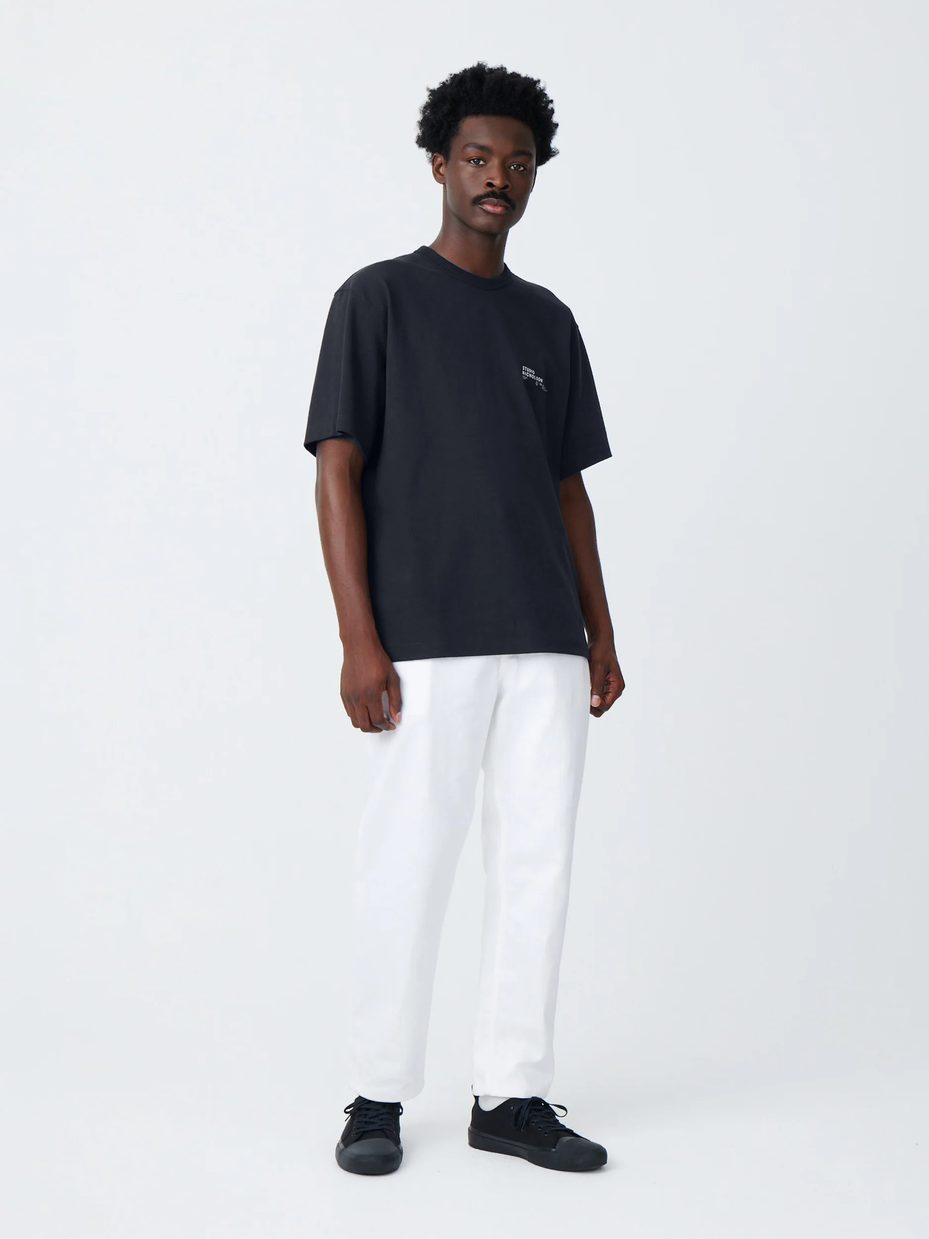 Module T-Shirt in Darkest Navy - Image 3