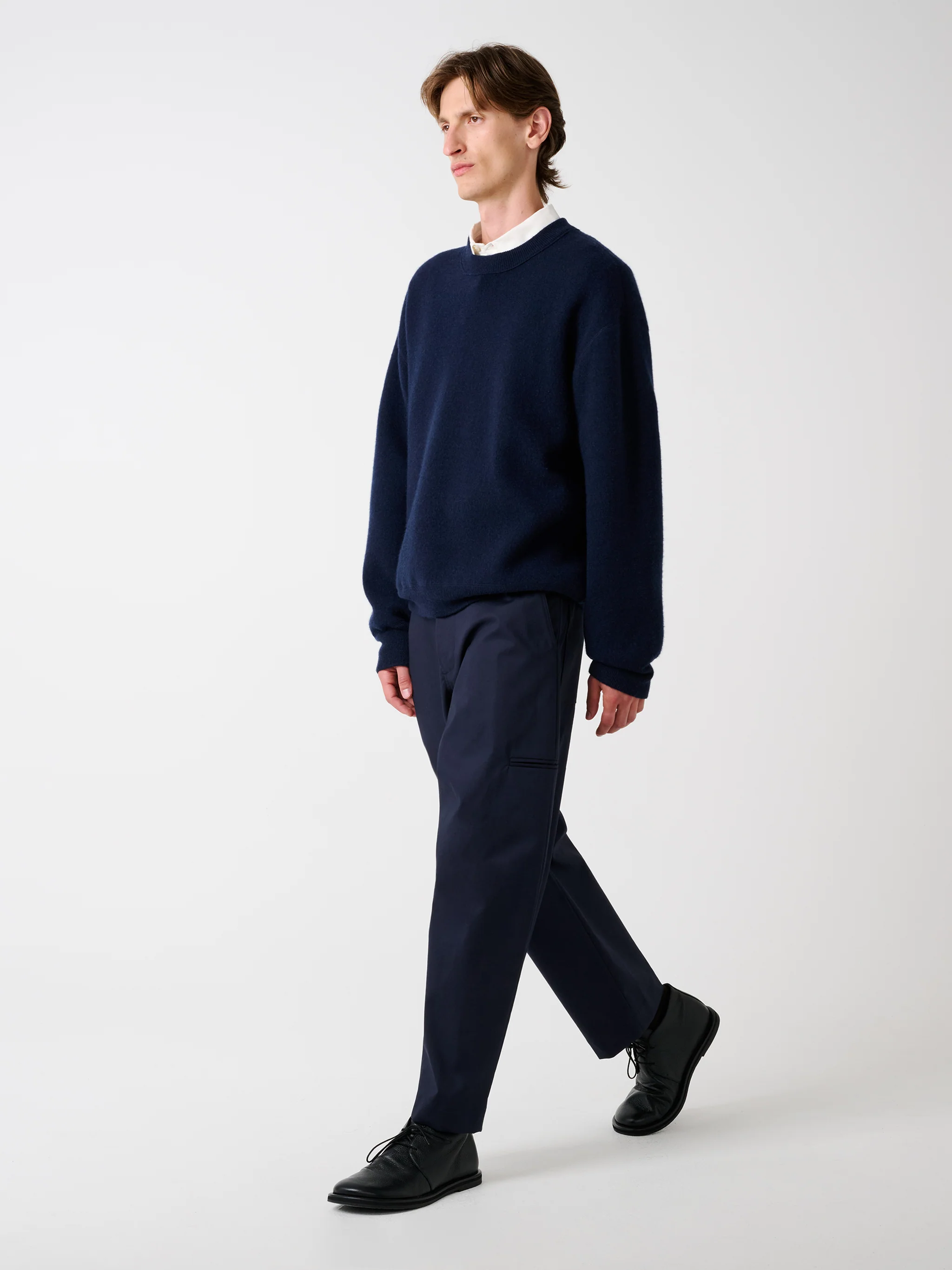 Moray Knit in Dark Navy - Image 9