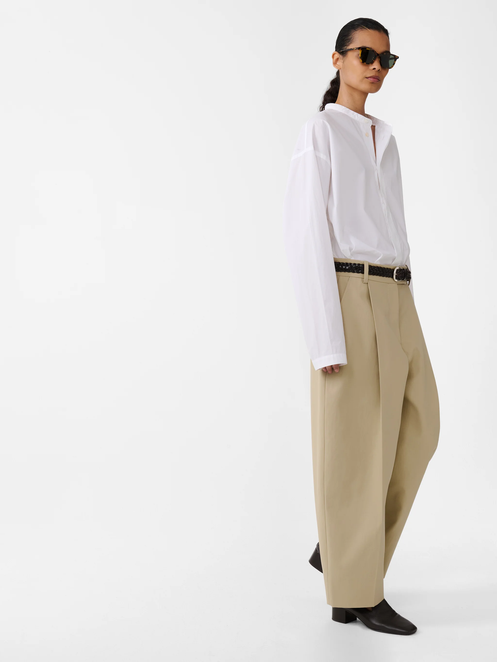 Nasser Pant in Sand - Image 5
