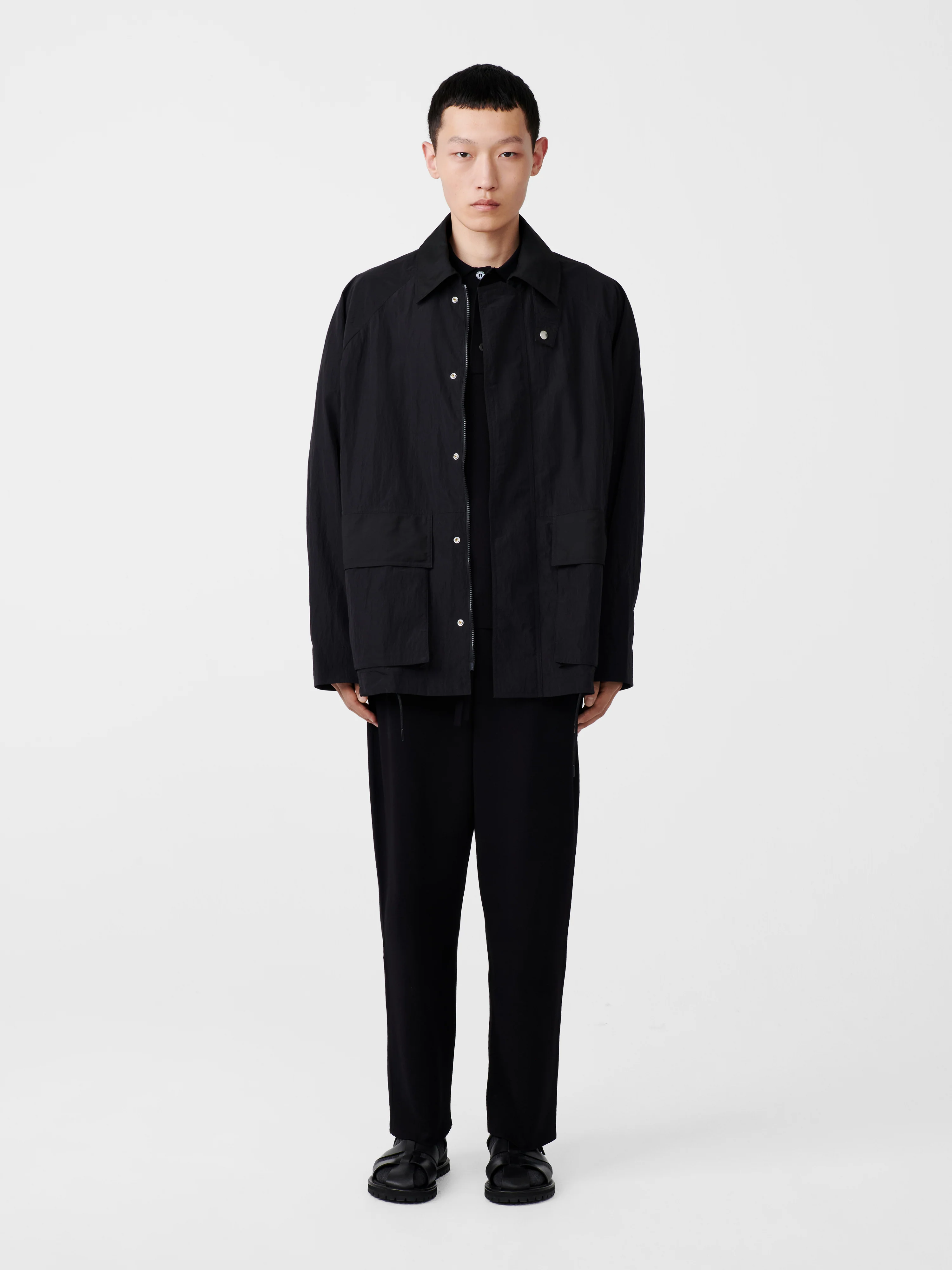 Note Jacket in Black - Image 3