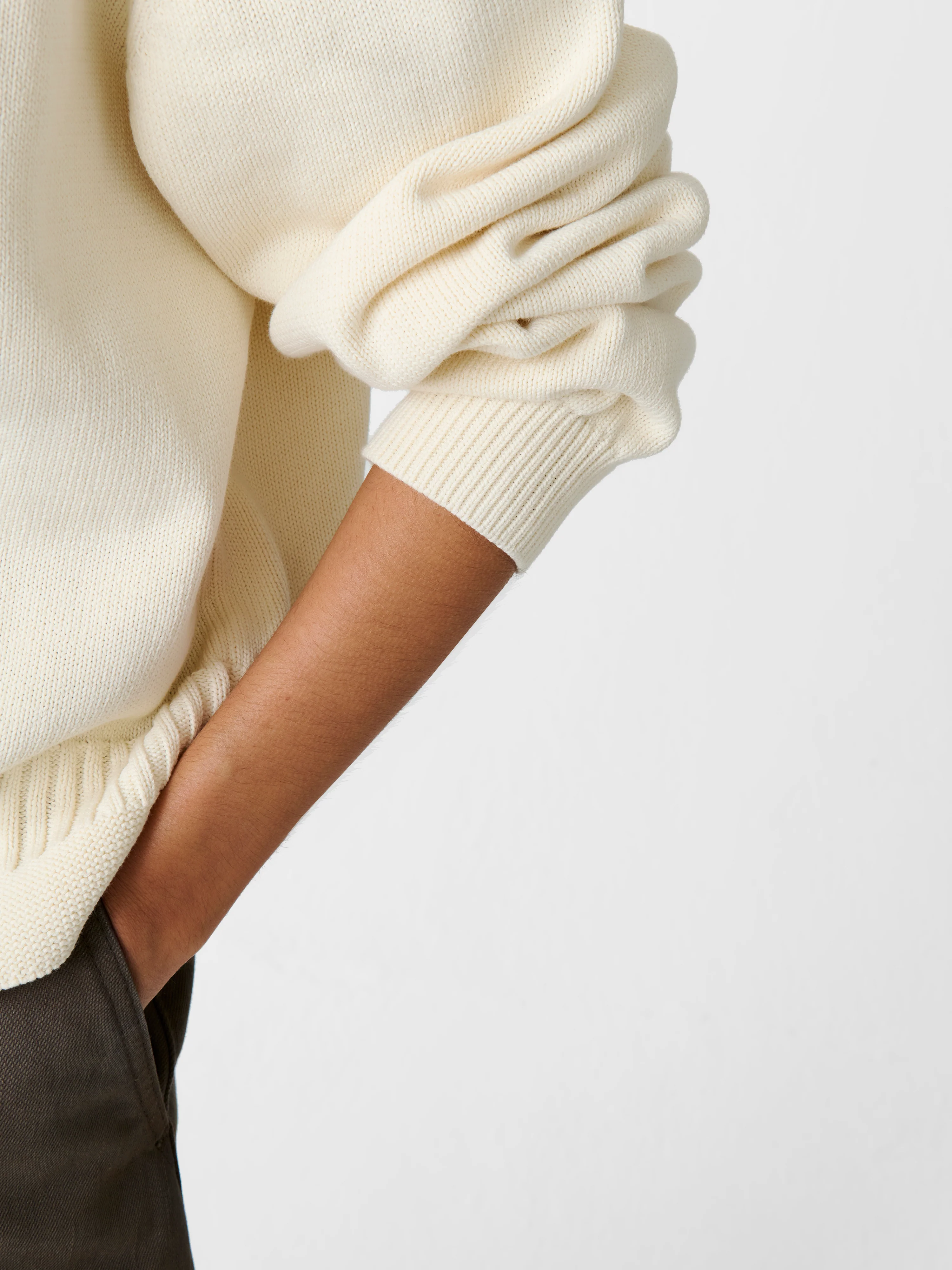 Paola Knit in Parchment - Image 4