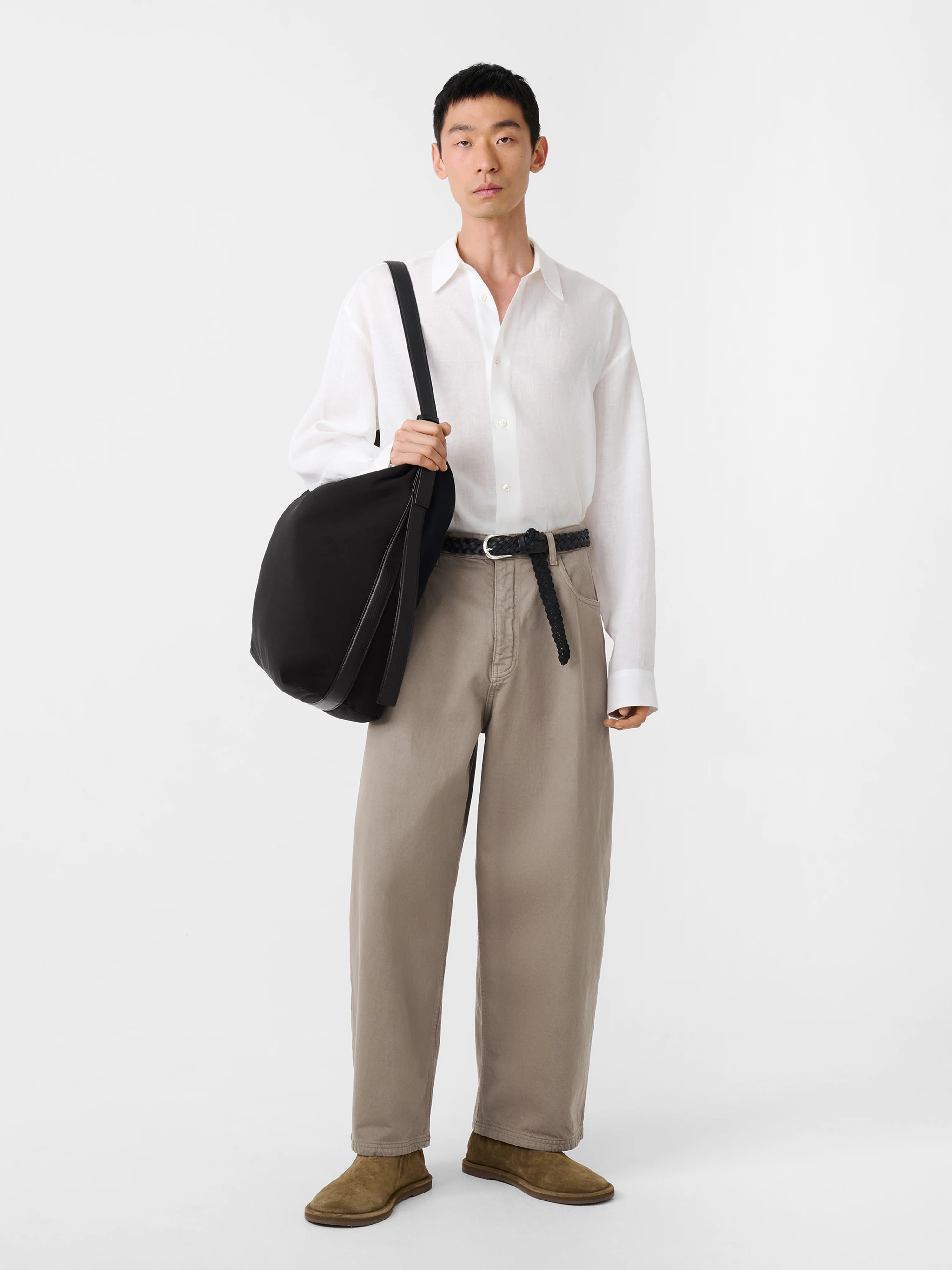 Paolo Denim Pant in Fawn - Image 3